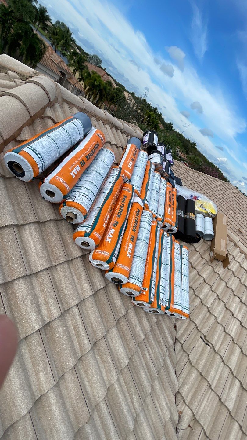 Residential Roofing Installation using Eagle Roofing Tile by BLUES BROTHERS ROOFING
