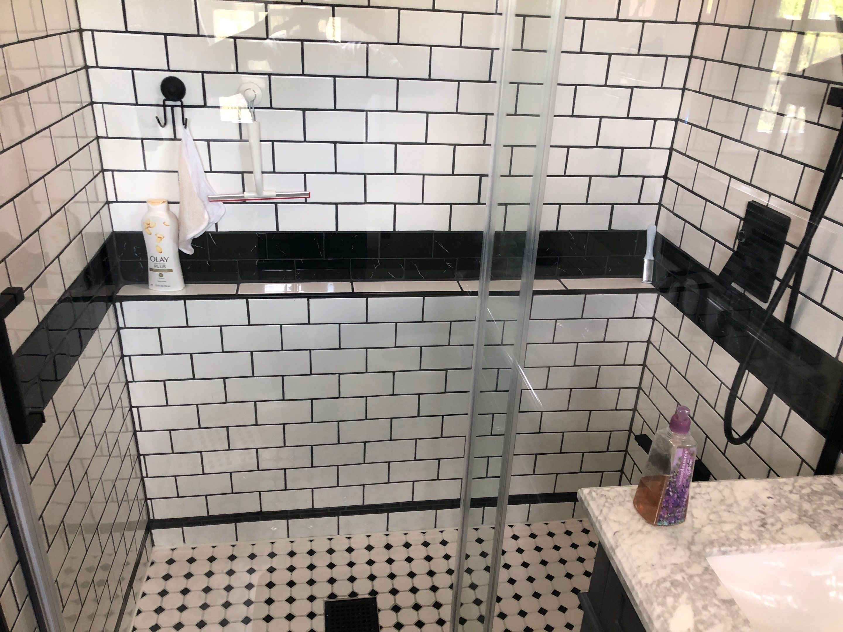 Bathroom Remodel using Tile by Home Concepts Construction