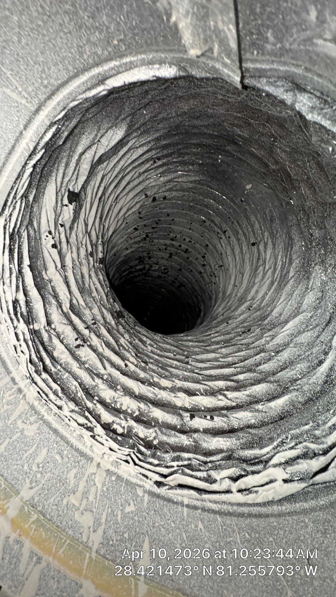 Air Duct Bath Fan Exhaust Cleaning in Orlando by Hygienic Air, Inc