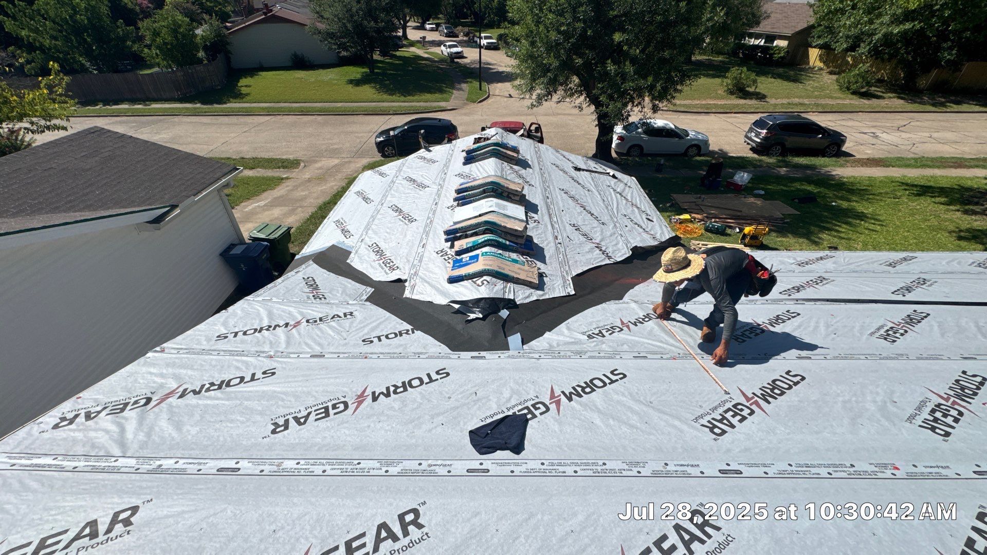 Project in Garland by Rhino Roofing and General Contracting, LLC