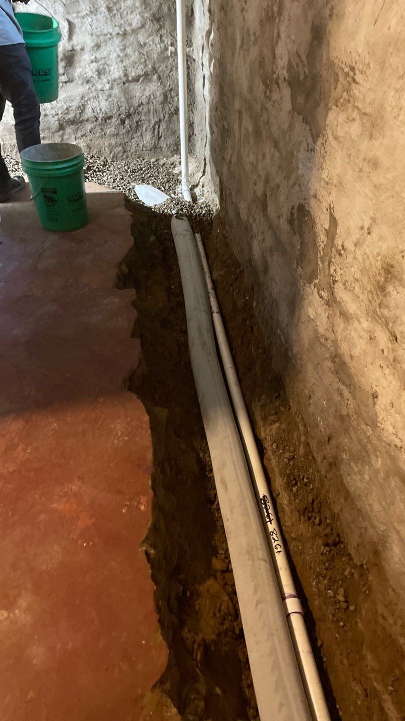 Full Basement Fix for Steve and Lisa by Waterproofing Northeast