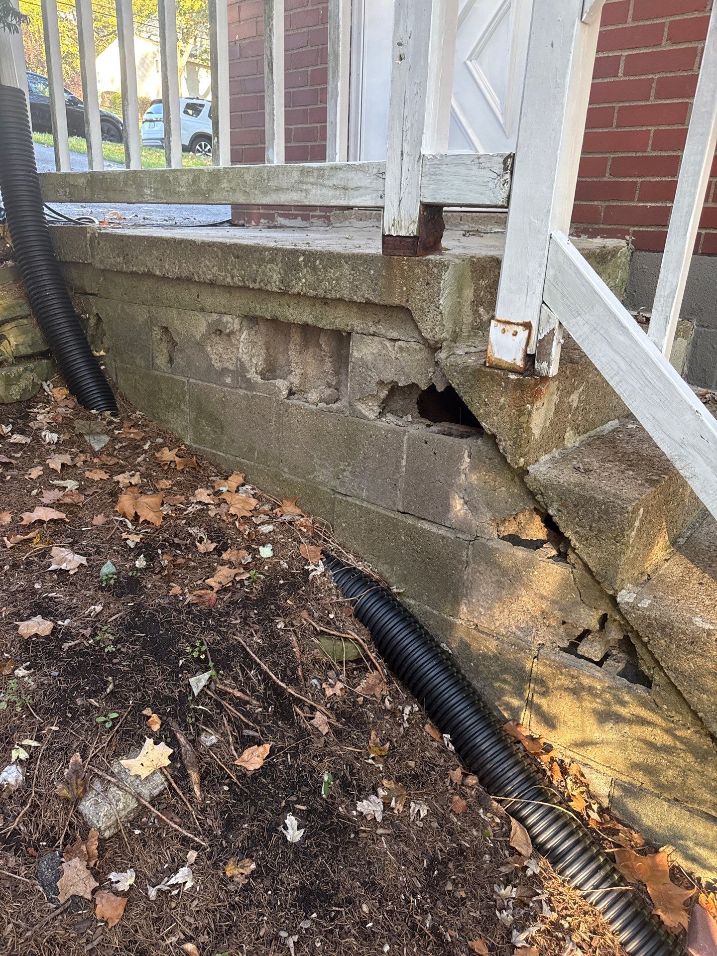 Garage + Steps + structural Repair Project in Pittsburgh by Floors in a Day, Inc