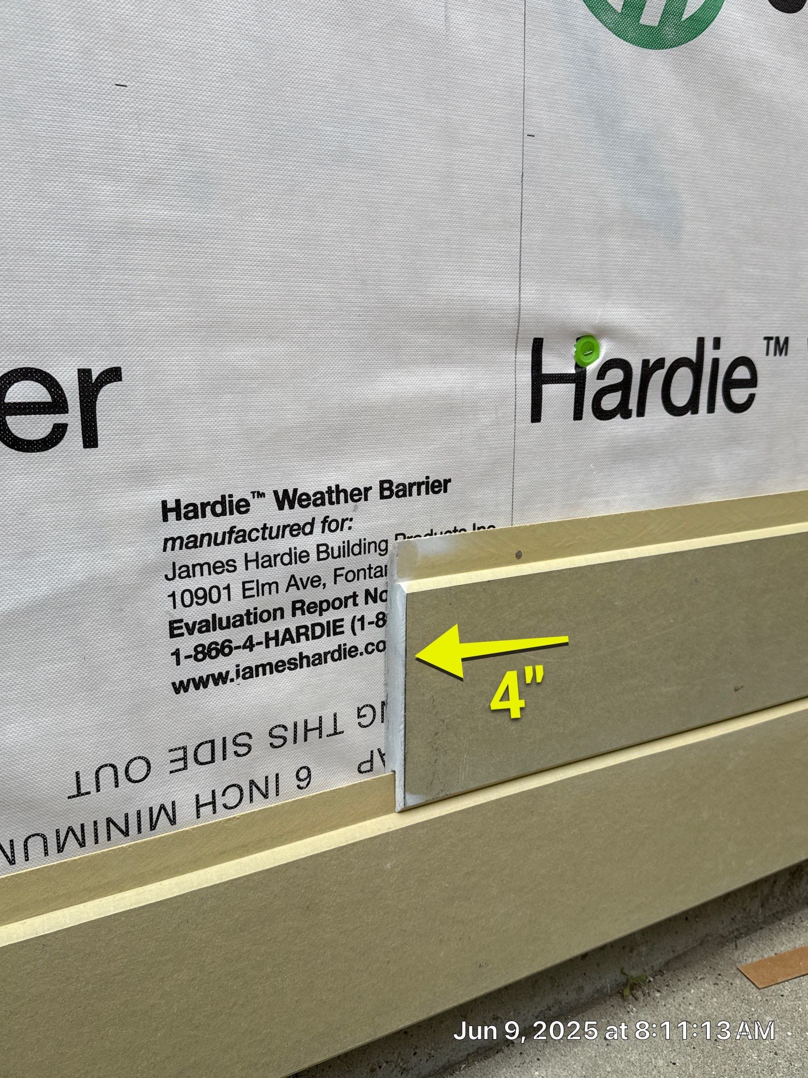 James Hardie prime V-grove by New Era Siding Inc 