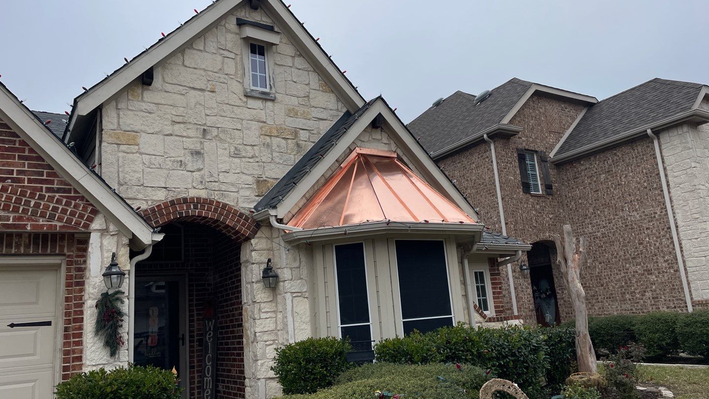 Copper Bay window by Springtree Restoration 