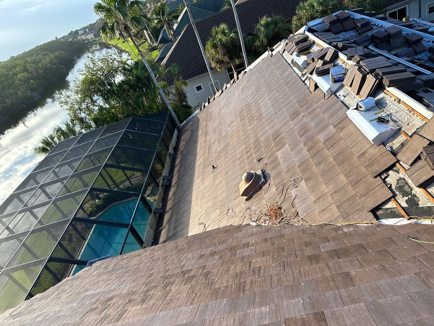 Residential Concrete Tile Replacement in Bonita Bay FL by International Roofing