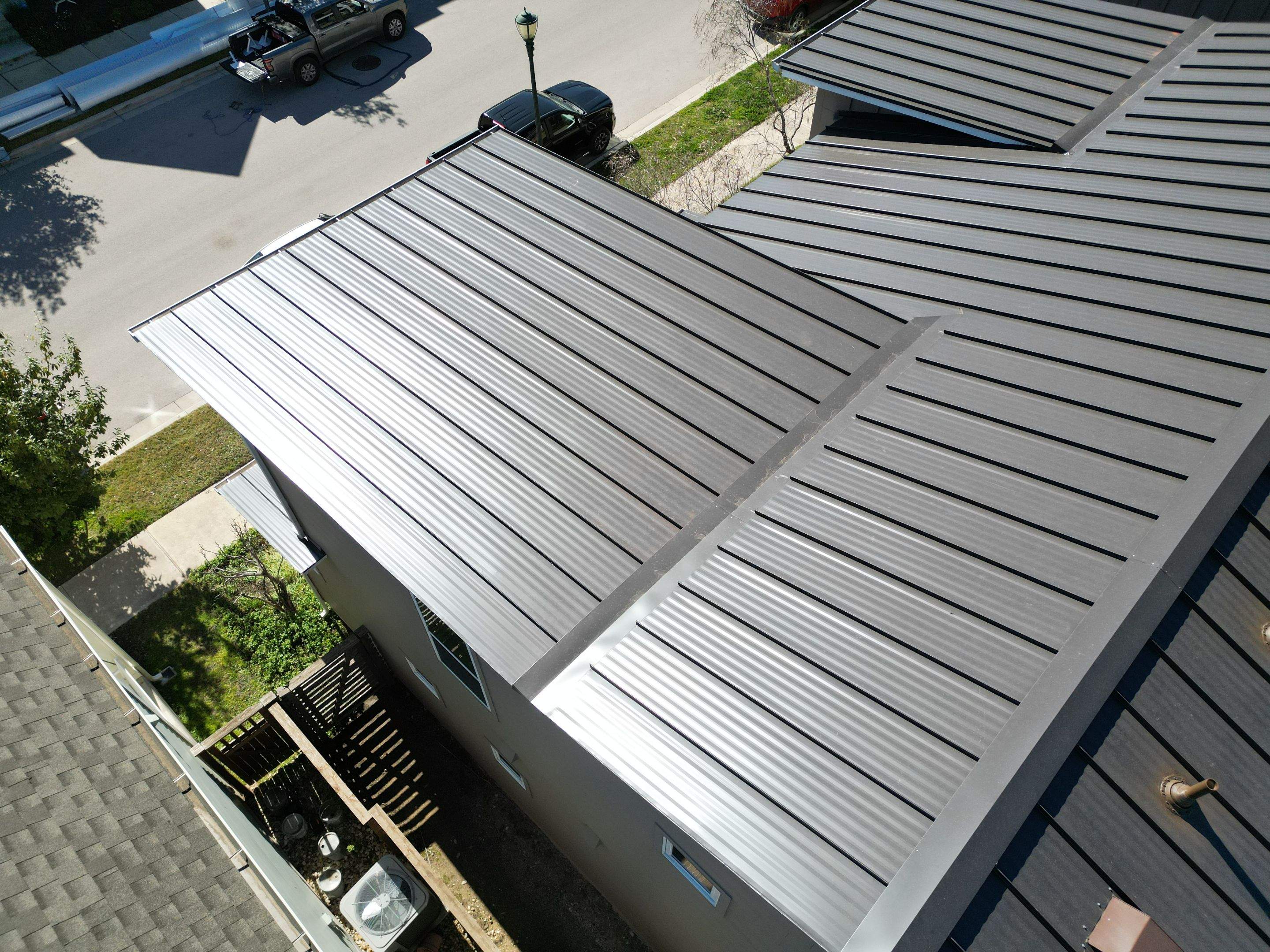 Dark Bronze Standing Seam Metal Roof by RoofsOnly.com