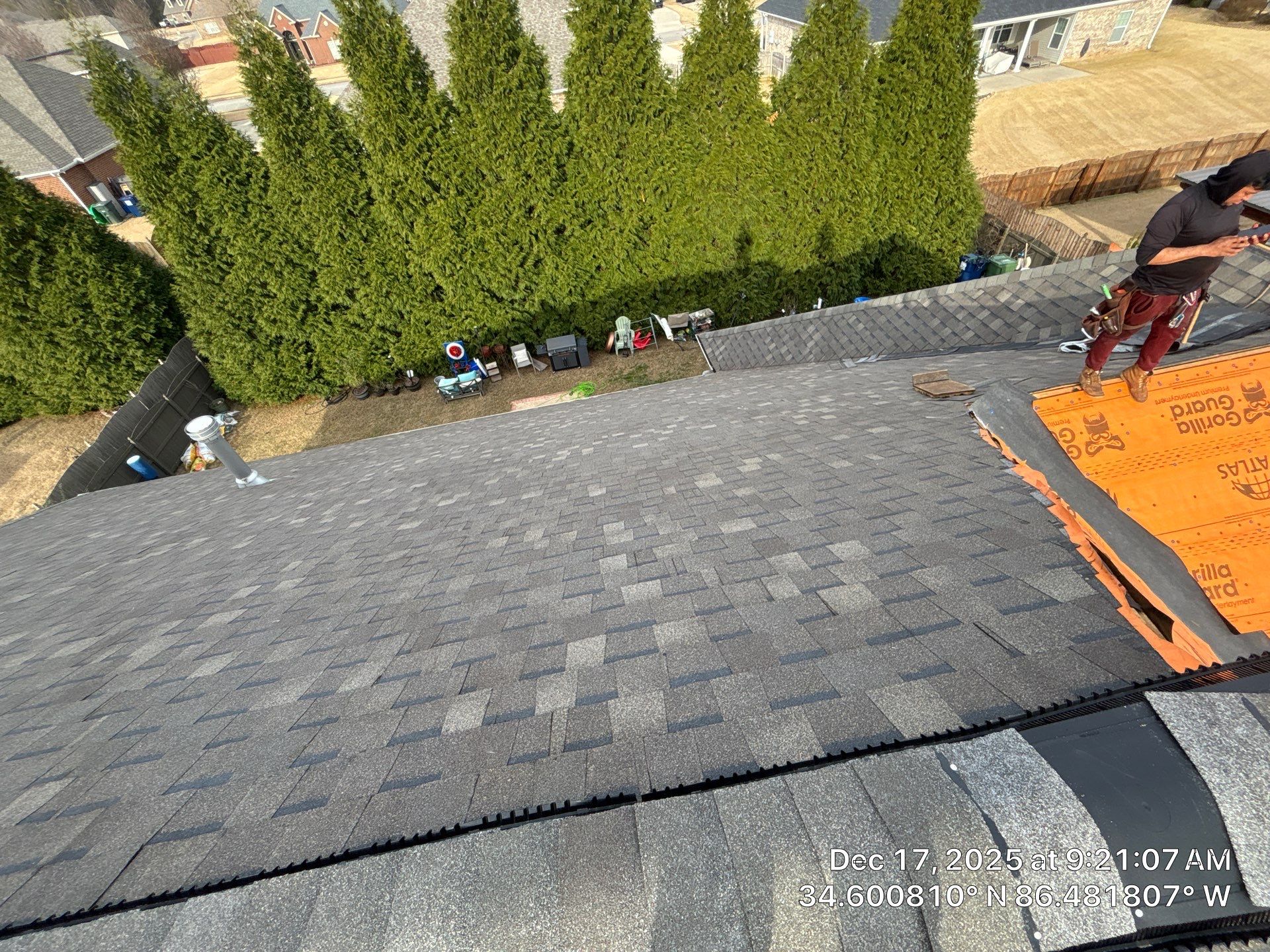 Asphalt Roof Replacement in Owens Cross Roads by NANOROOF Alabama