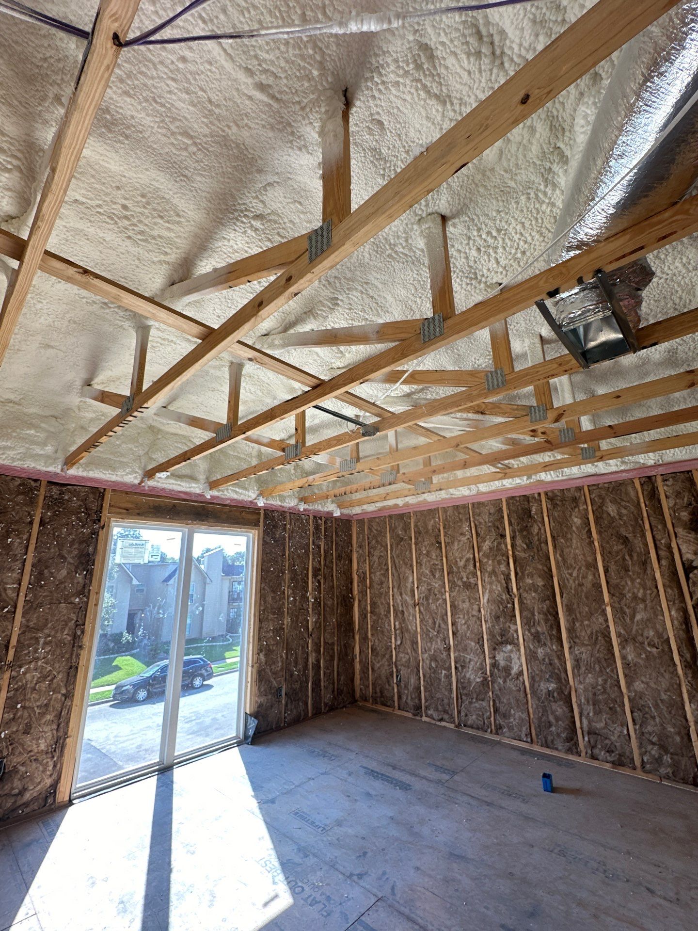 Batt/ Spray foam insulation by Apex Insulation Solutions