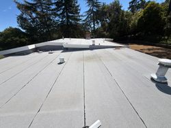 Completed roofing project by Alpha Eagle Roofing in Hillsborough, CA (photo 1)