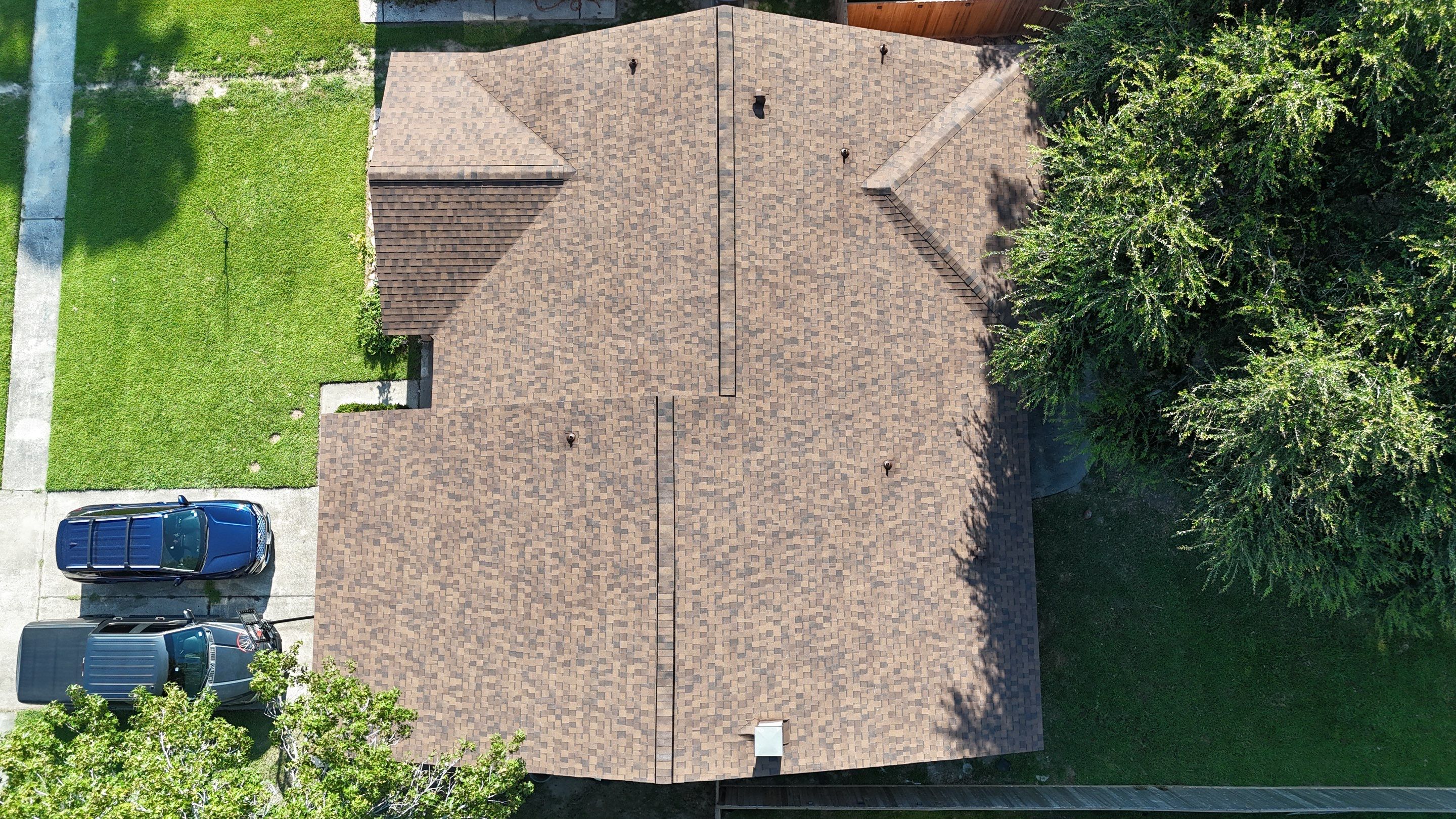Atascocita Roof Installation using Atlas Pinnacle Pristine by Modern BYLT Roofing & Construction