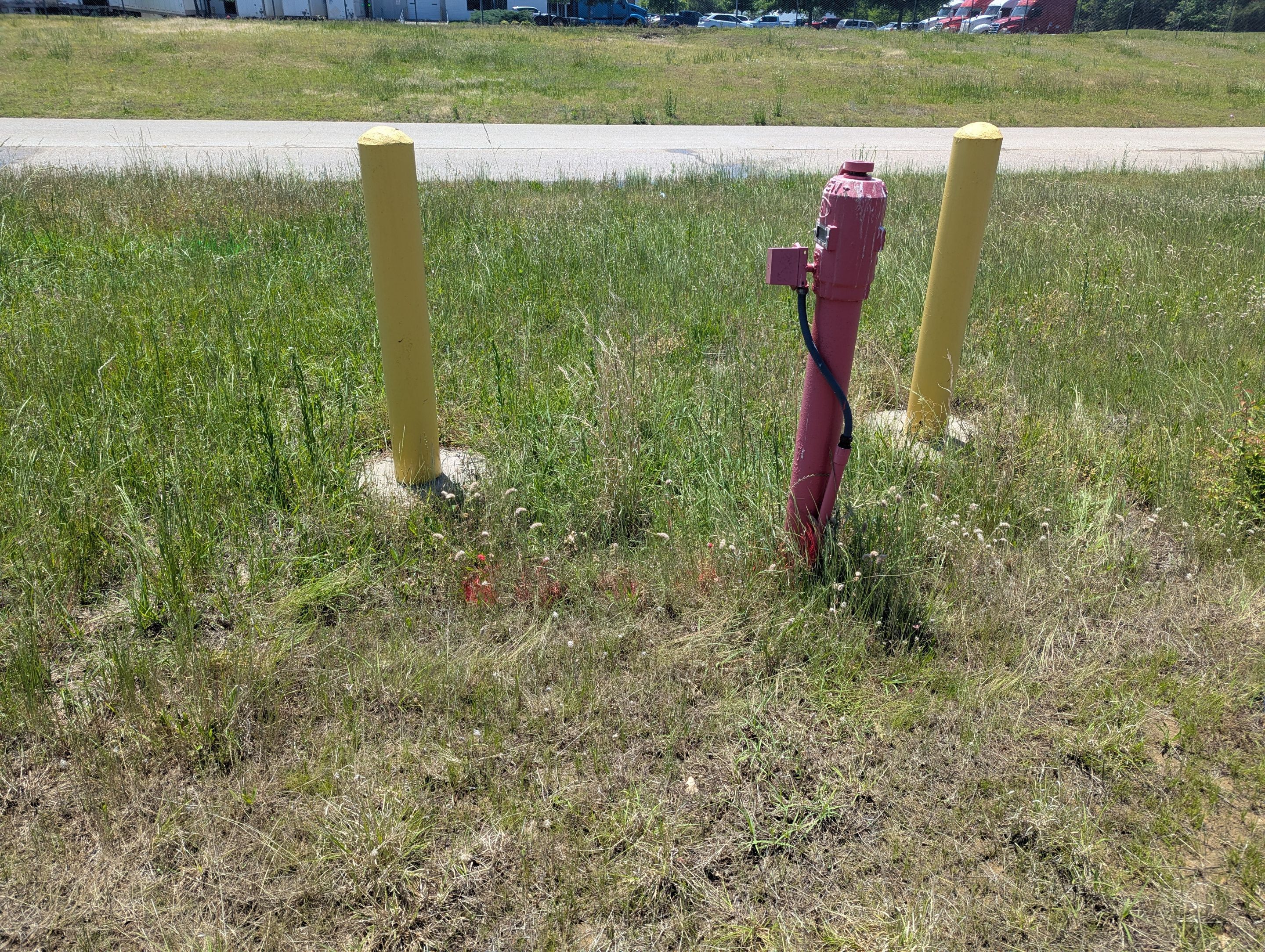 Utility Locate for parking lot install / expansion by Alsip Locating Service, LLC