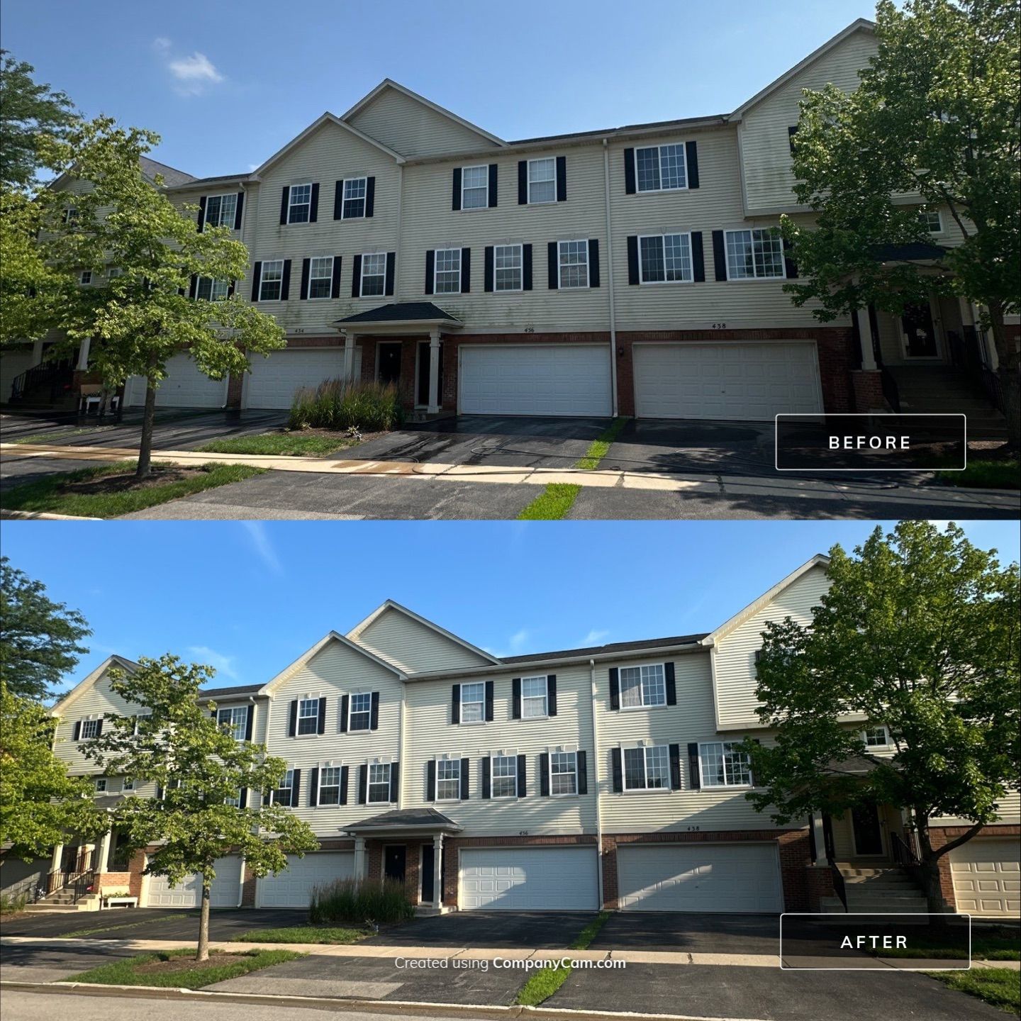 Project in Gilberts by Simmons Power & Soft Washing