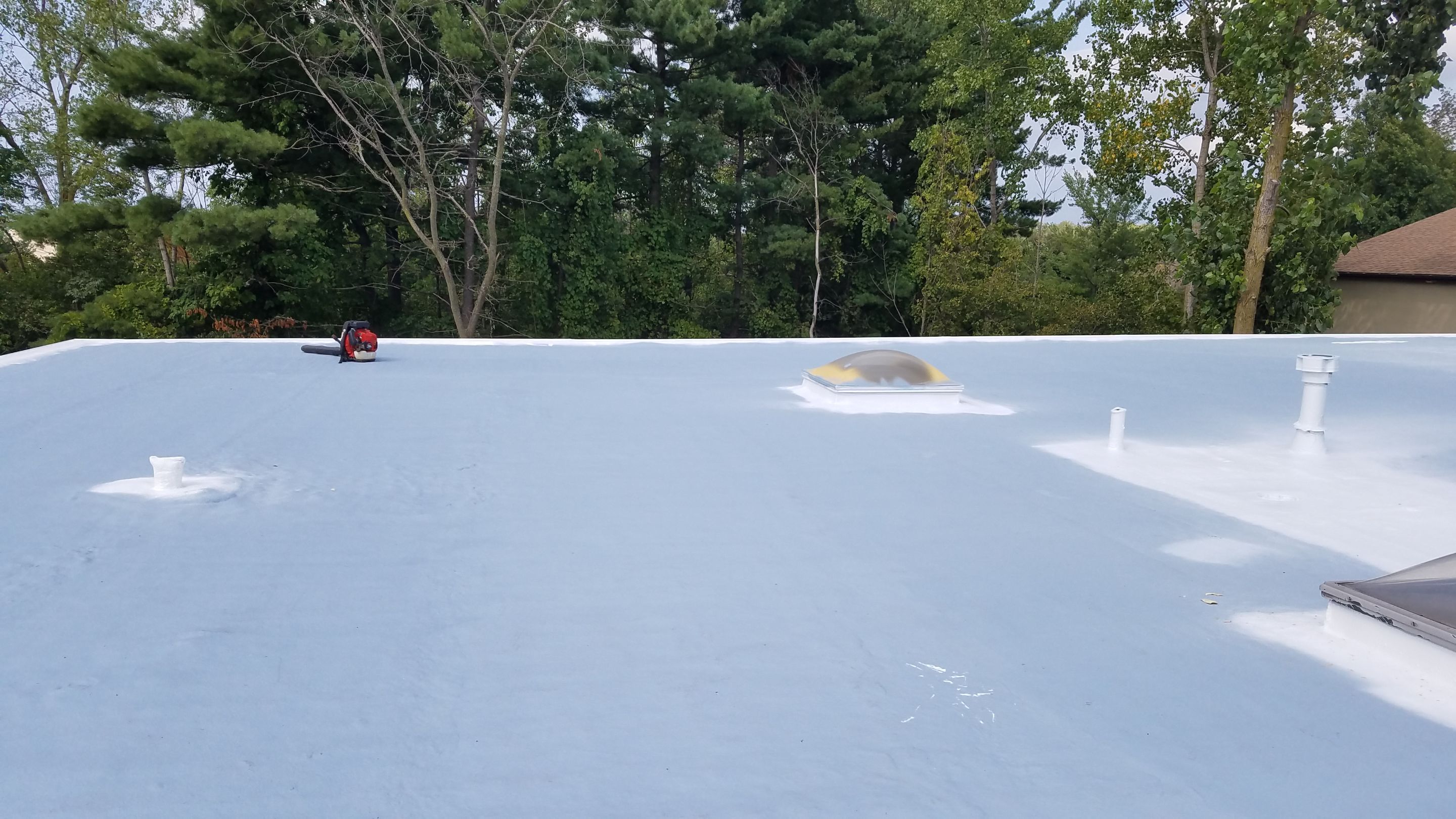 Spray Foam Roof System by Gold Star Roofing LLC 