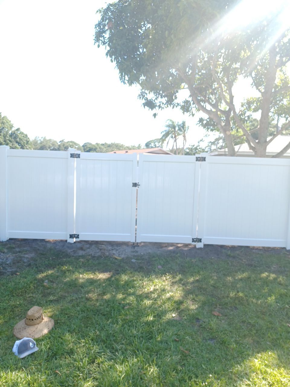 Bradenton, FL 6ft. Tall White Vinyl Privacy Fence by Asap fence and gates, LLC