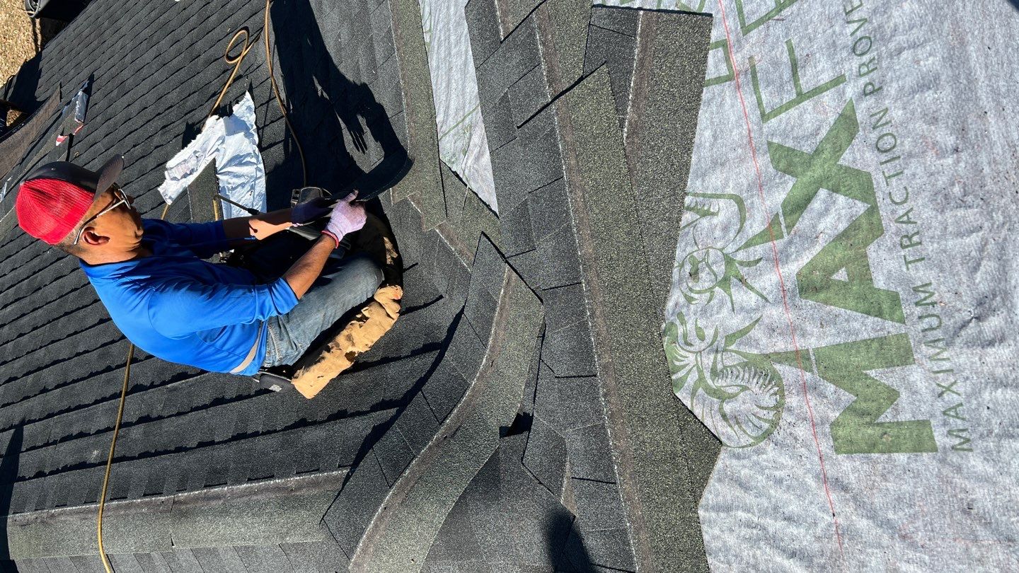 Residential Roofing Installation using GAF Natural Shadow  by A & H Roofing and Contracting