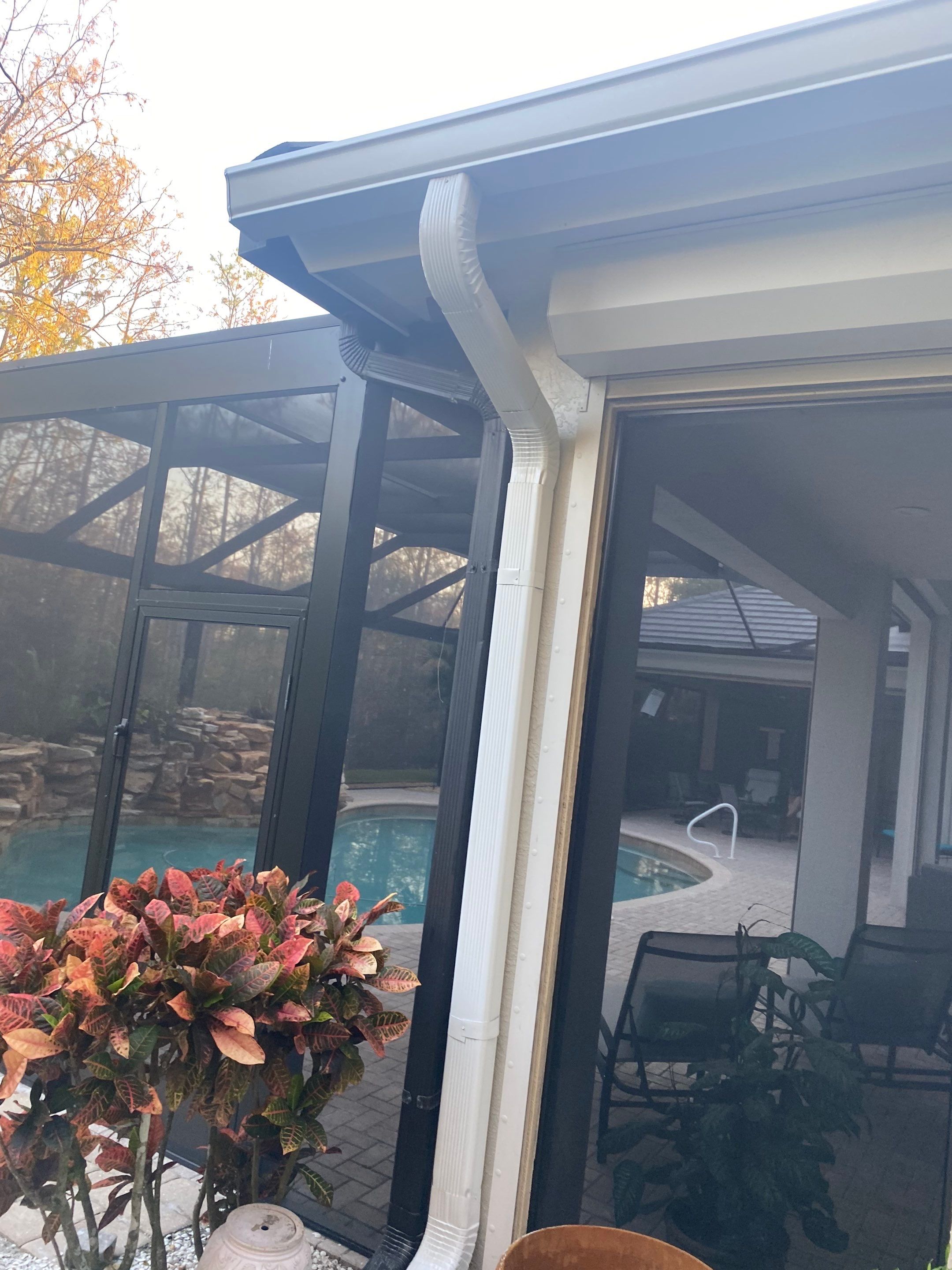 7-Inch Seamless Gutters for Luxury Homes in Naples FL by Gutter Professors