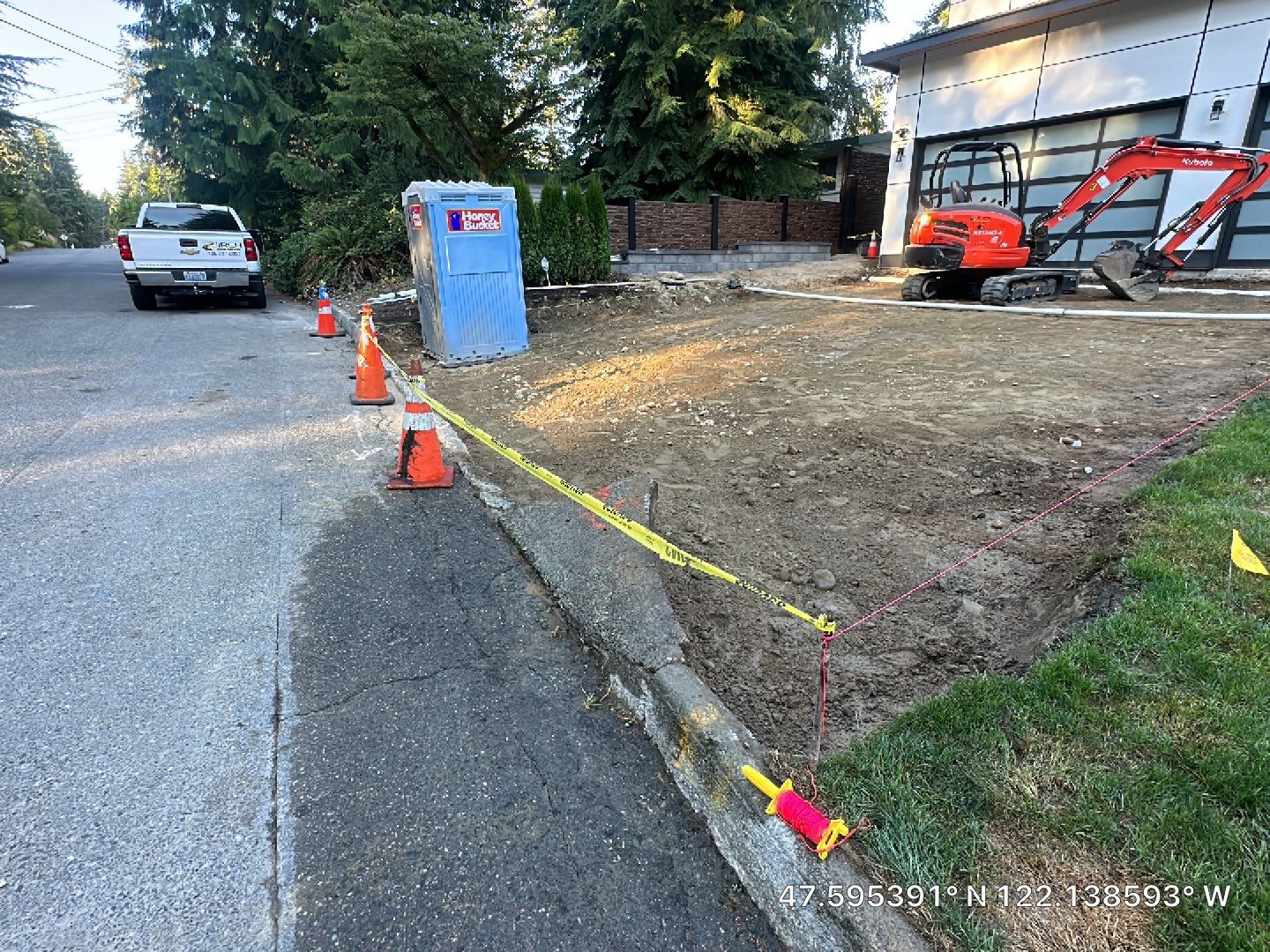 Bruce | Broom Finish Driveway, Concrete Project by Jireh Asphalt & Concrete Inc 