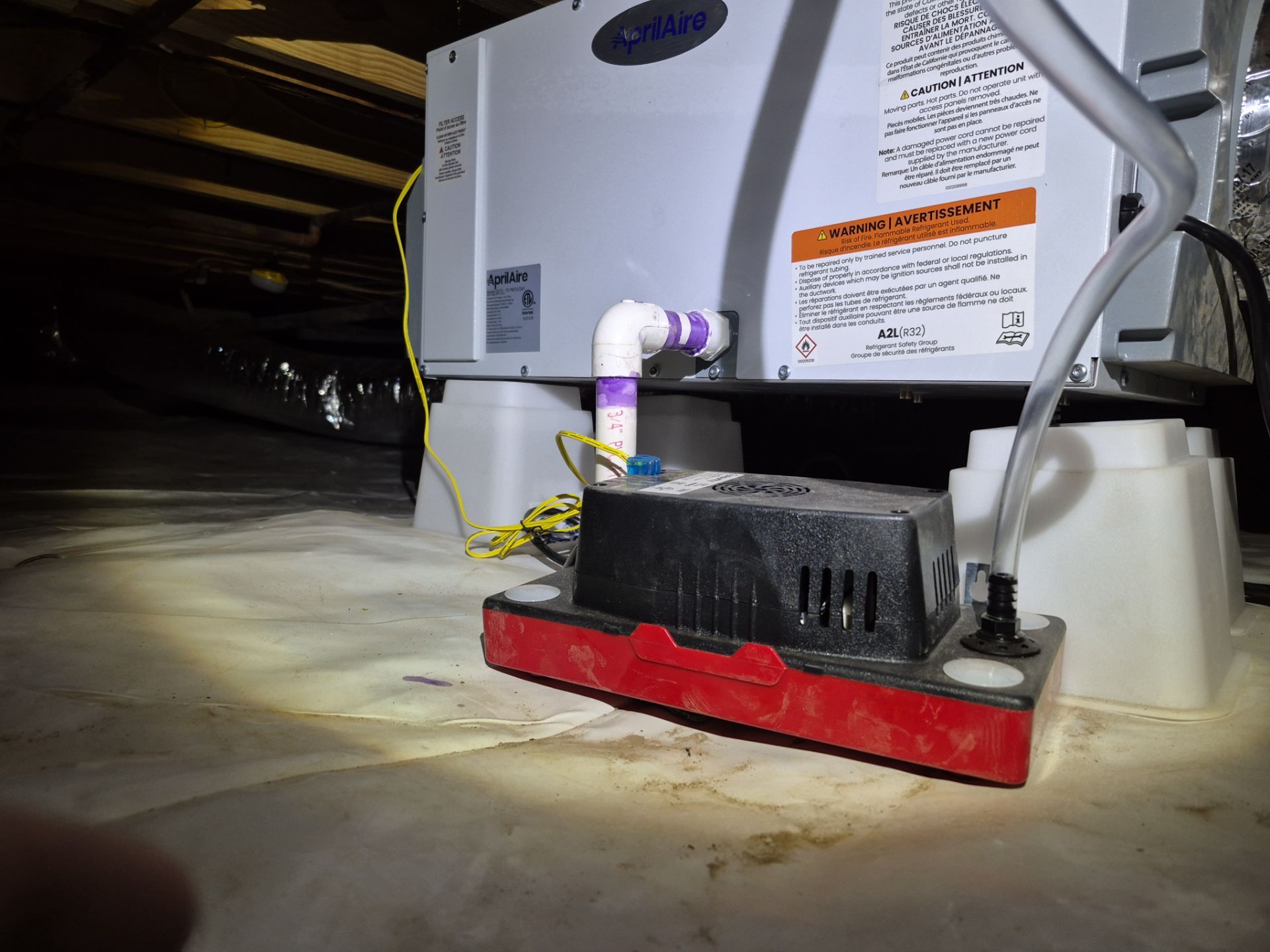 Project in Smithfield by Patriot Crawl Space Repairs