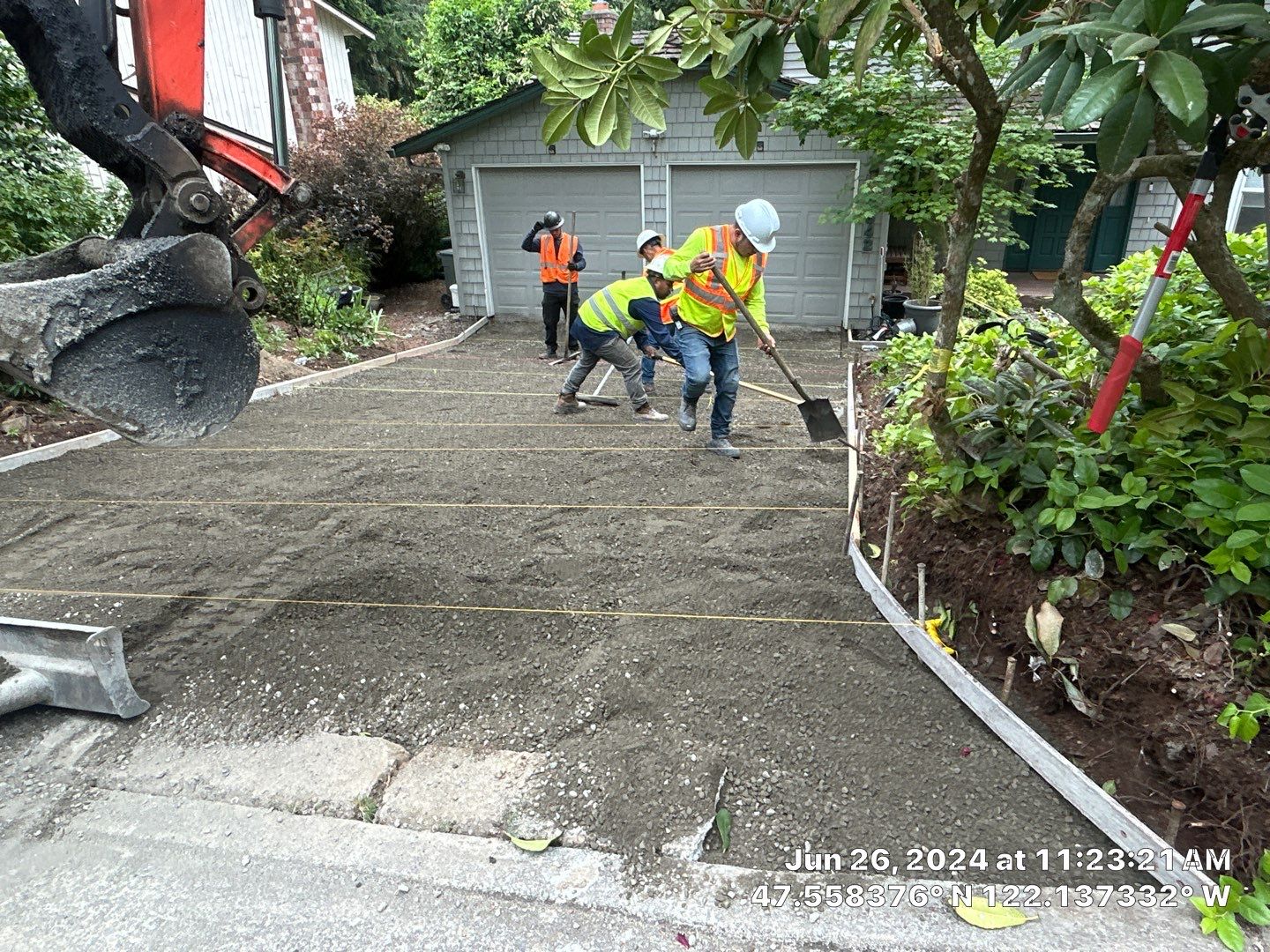 Kate | Concrete Driveway & Walkway by Jireh Asphalt & Concrete Inc 