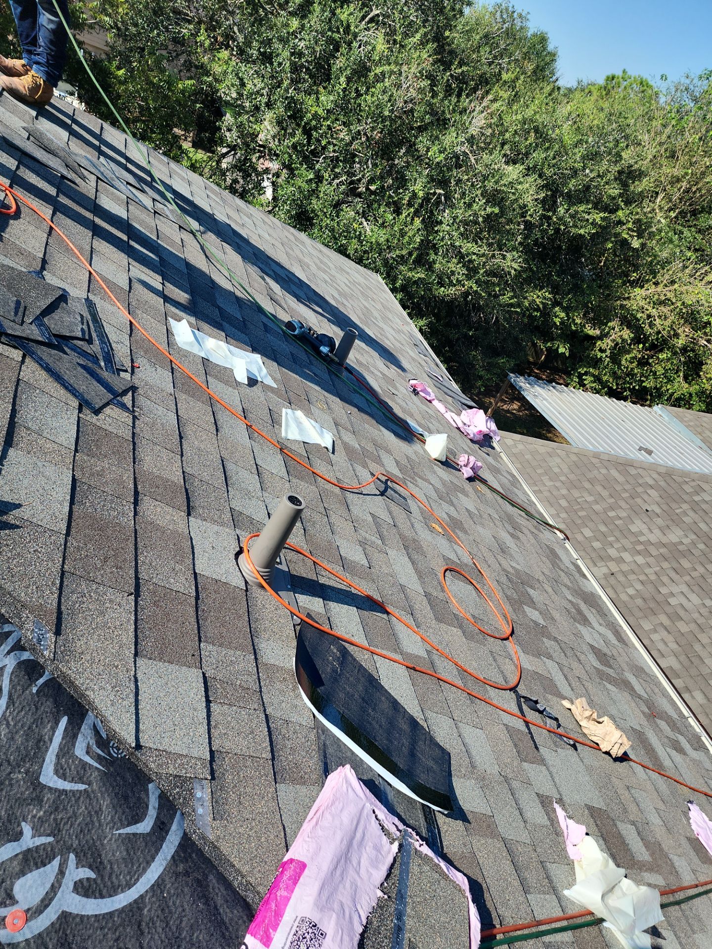 Residential Roofing Repair using Owen's Corning Duration (Lifetime) Shingles by Roof Repair Company