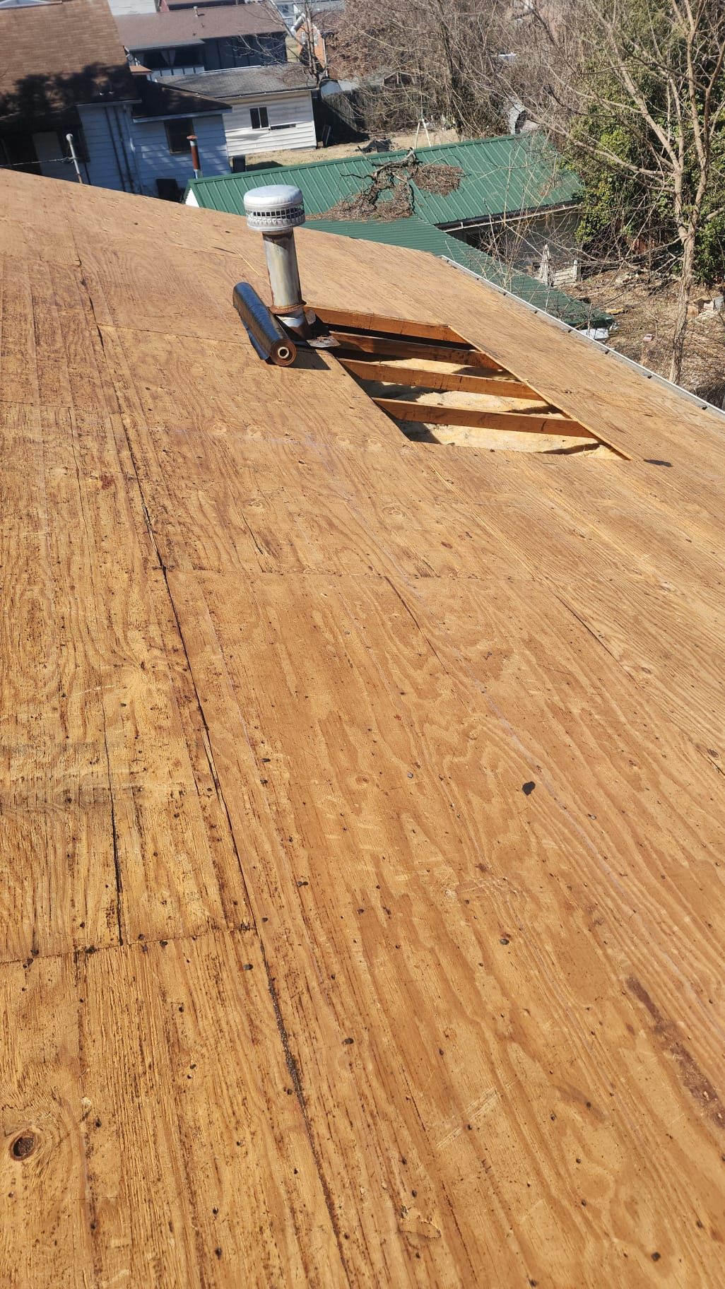 Residential Roofing Installation using Metal by Rainstoppers Roofing