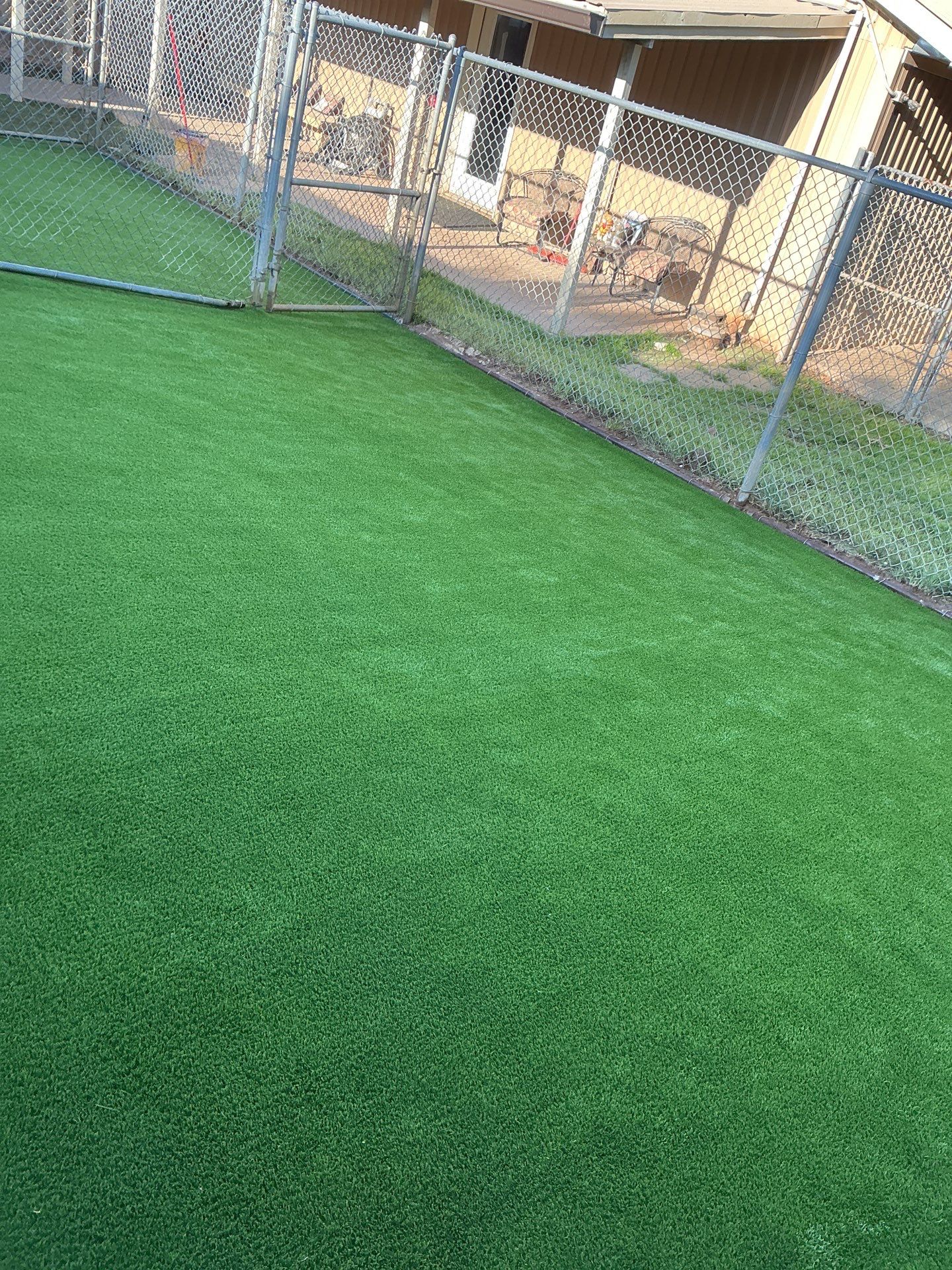 Synthetic Turf Installation using Pet Turf by Turf Concepts