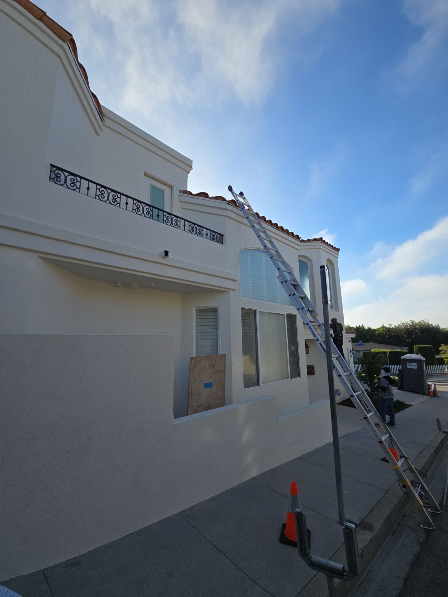 Rain Gutters Project in Manhattan Beach by Insulation Labs