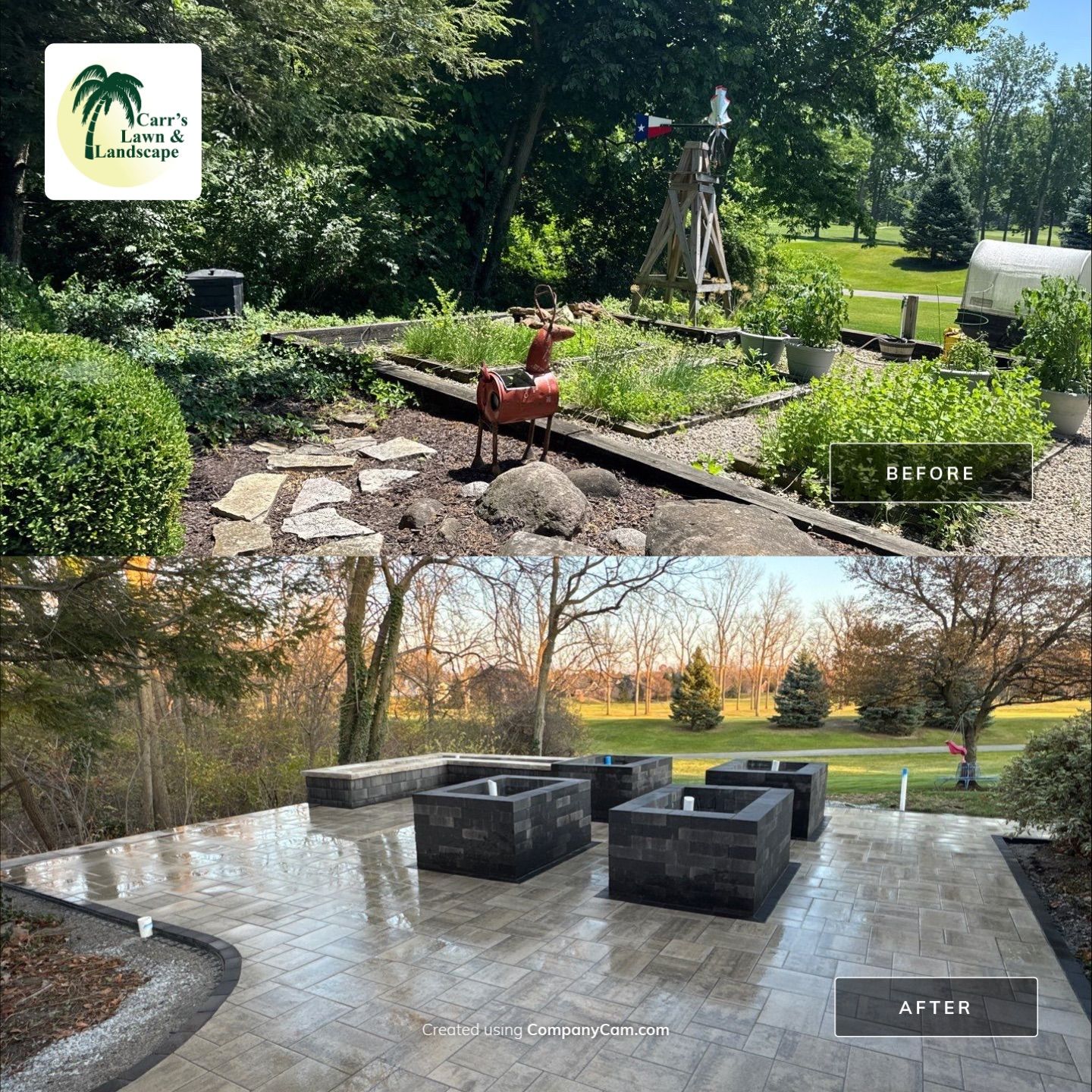 Garden Transformation by Carrs lawn and landscape