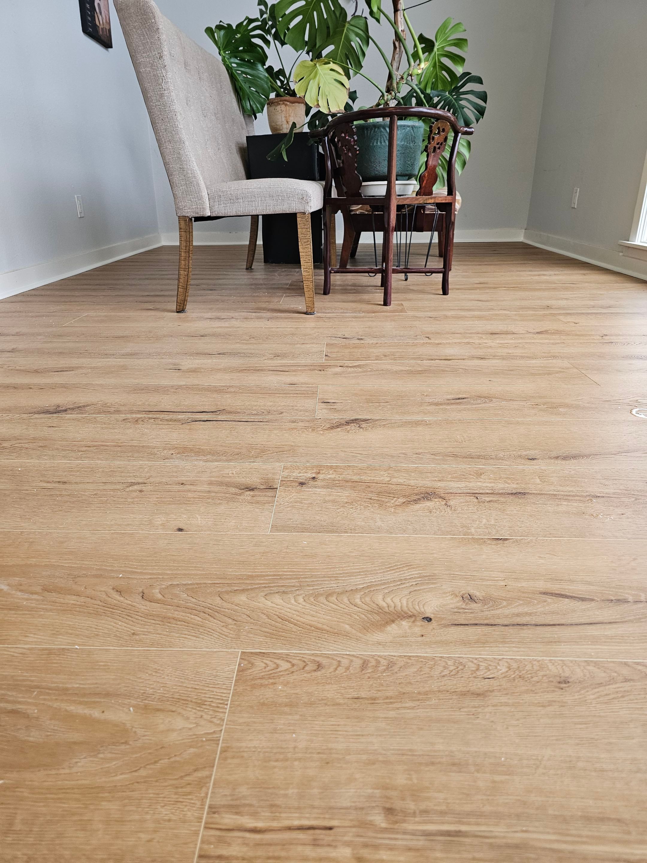 Laminate floor & fence by EL-GC LLC 