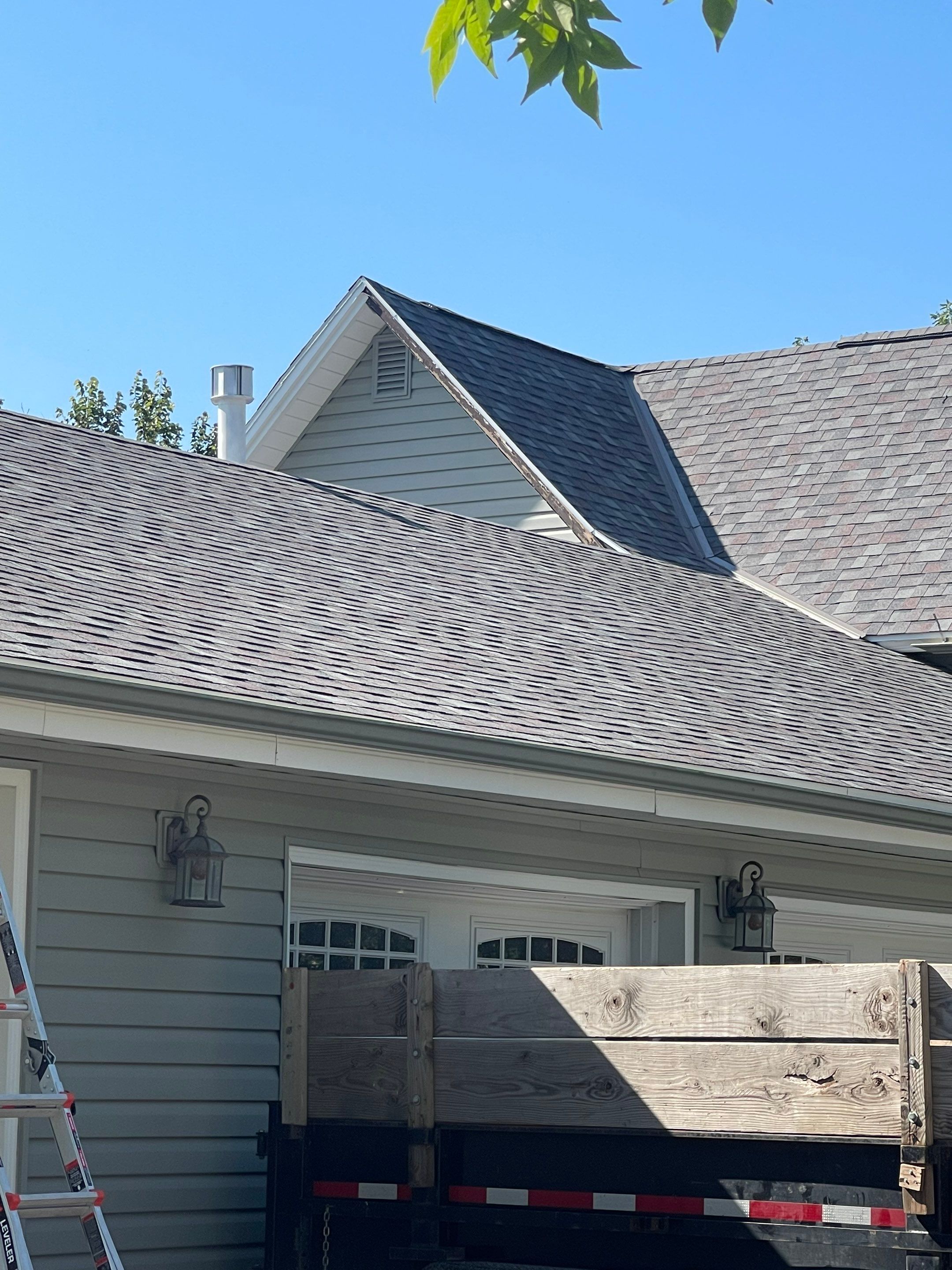 Residential Roofing Installation using Owens Corning Duration Colonial Slate by Lightning Exteriors