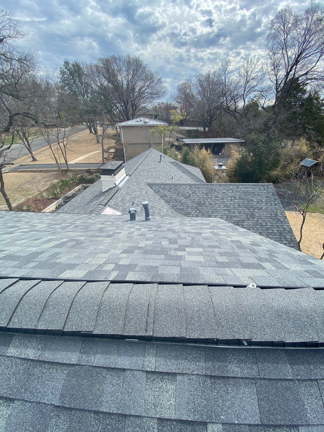 East Dallas Roof Replacement with Owens Corning Duration Shingles by Bert Roofing Inc