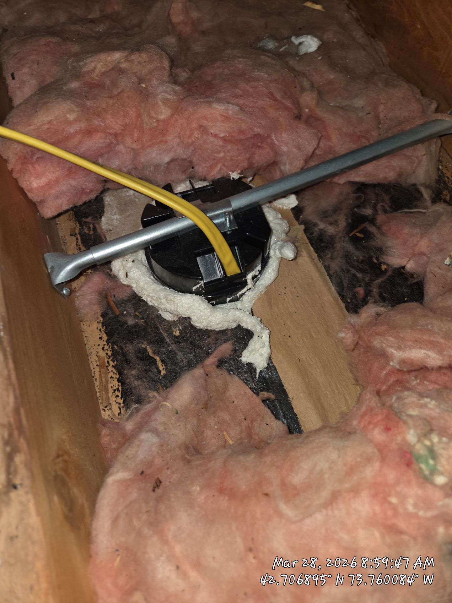 Attic Insulation Upgrade Project in Albany by Saffron Elite Home Performance & Building Science