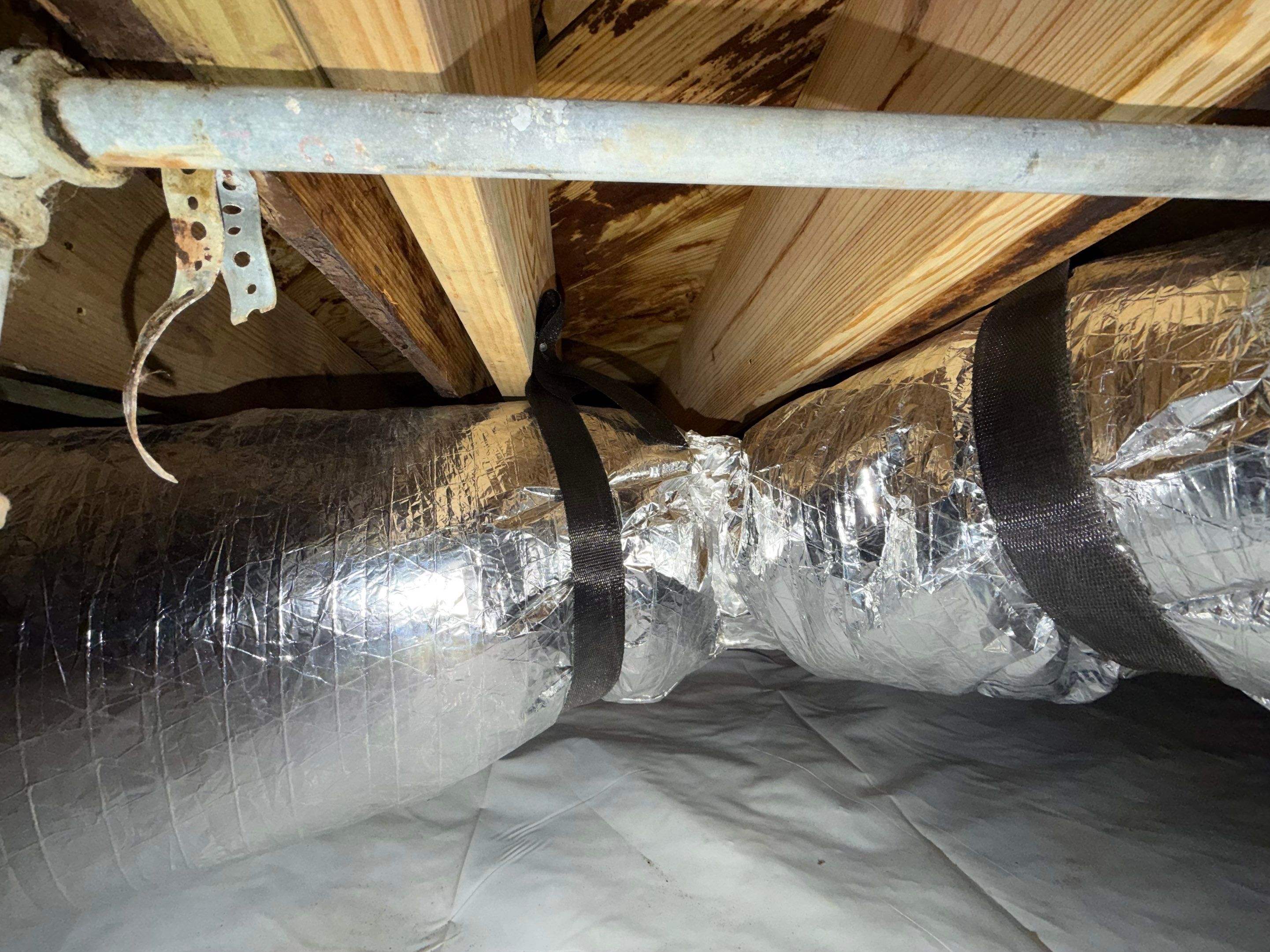 Project in Smithfield by Patriot Crawl Space Repairs