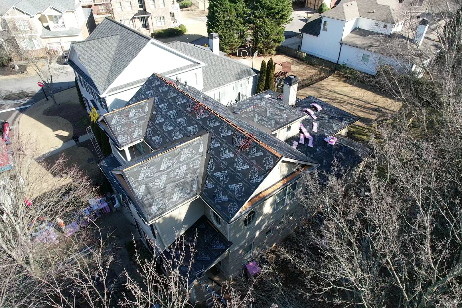 Residential Roofing Installation using Owens Corning by Inspector Roofing and Restoration