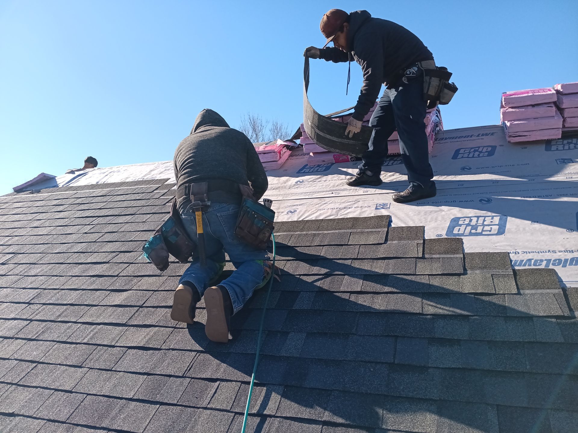 Roof Replacement Project in Yukon by Z Construction & Roofing, LLC