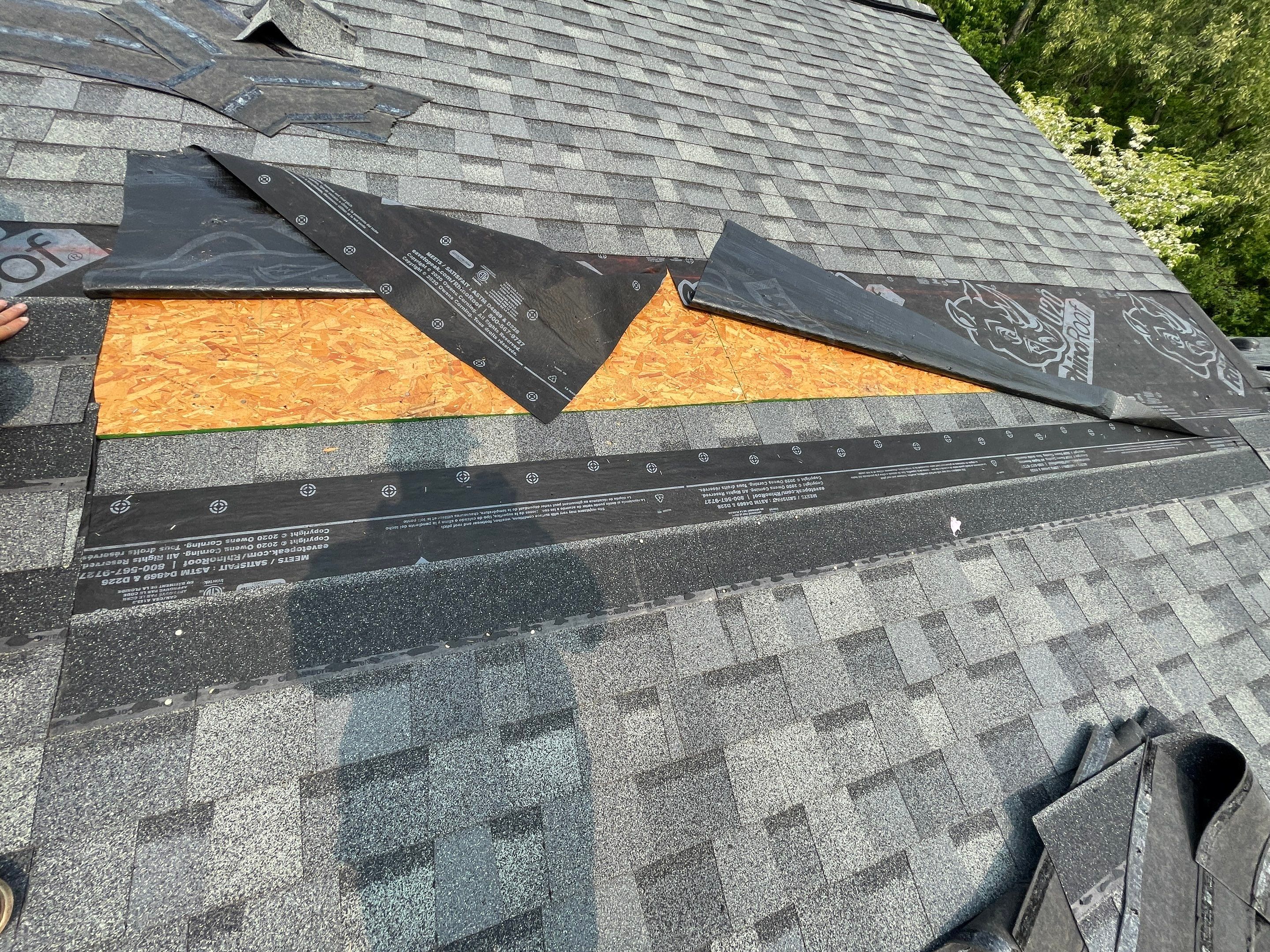 Roof Replacement using Owens Corning by 180 Contractors