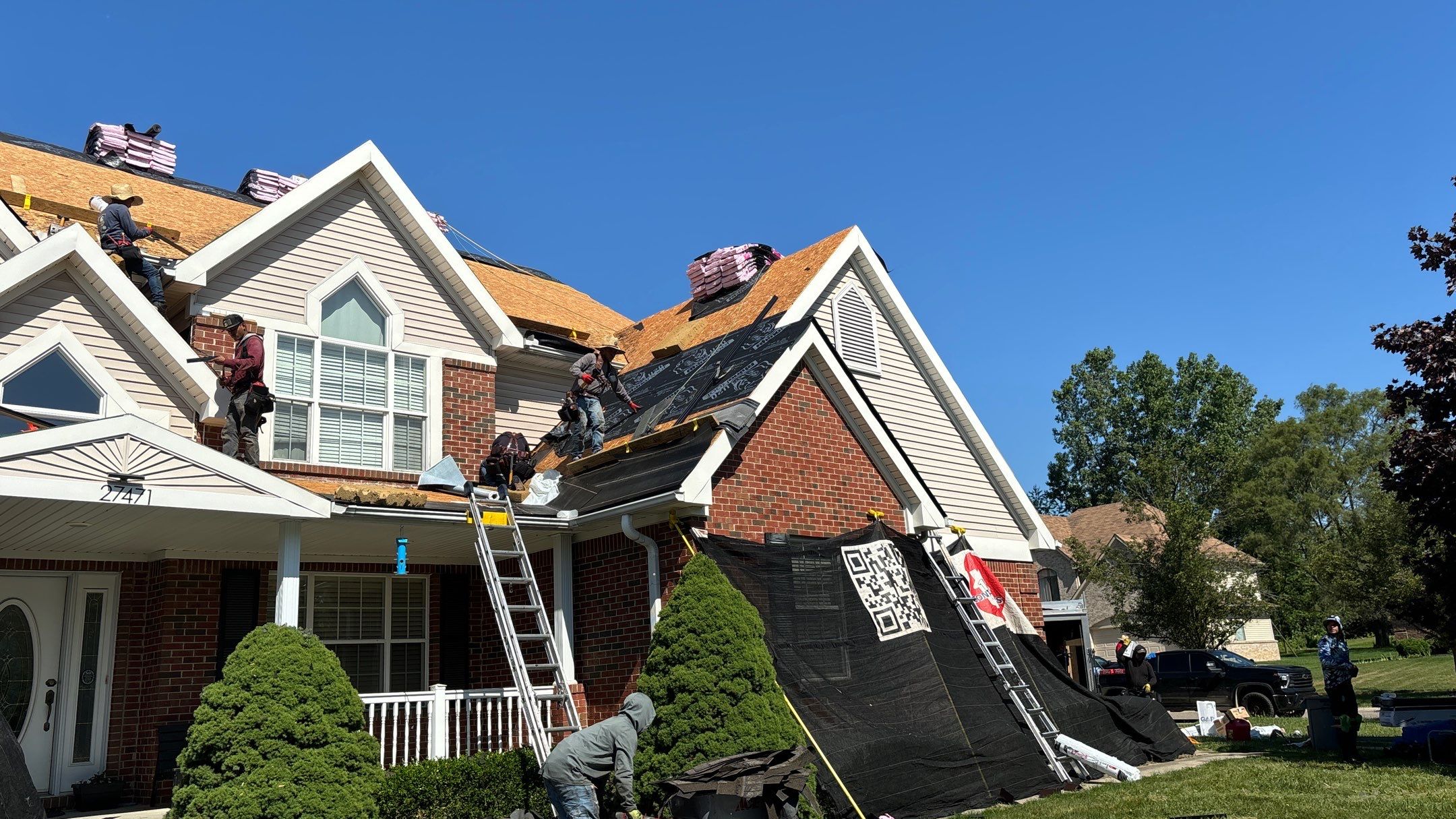 Roof Replacement using Owens Corning Duration by 180 Contractors