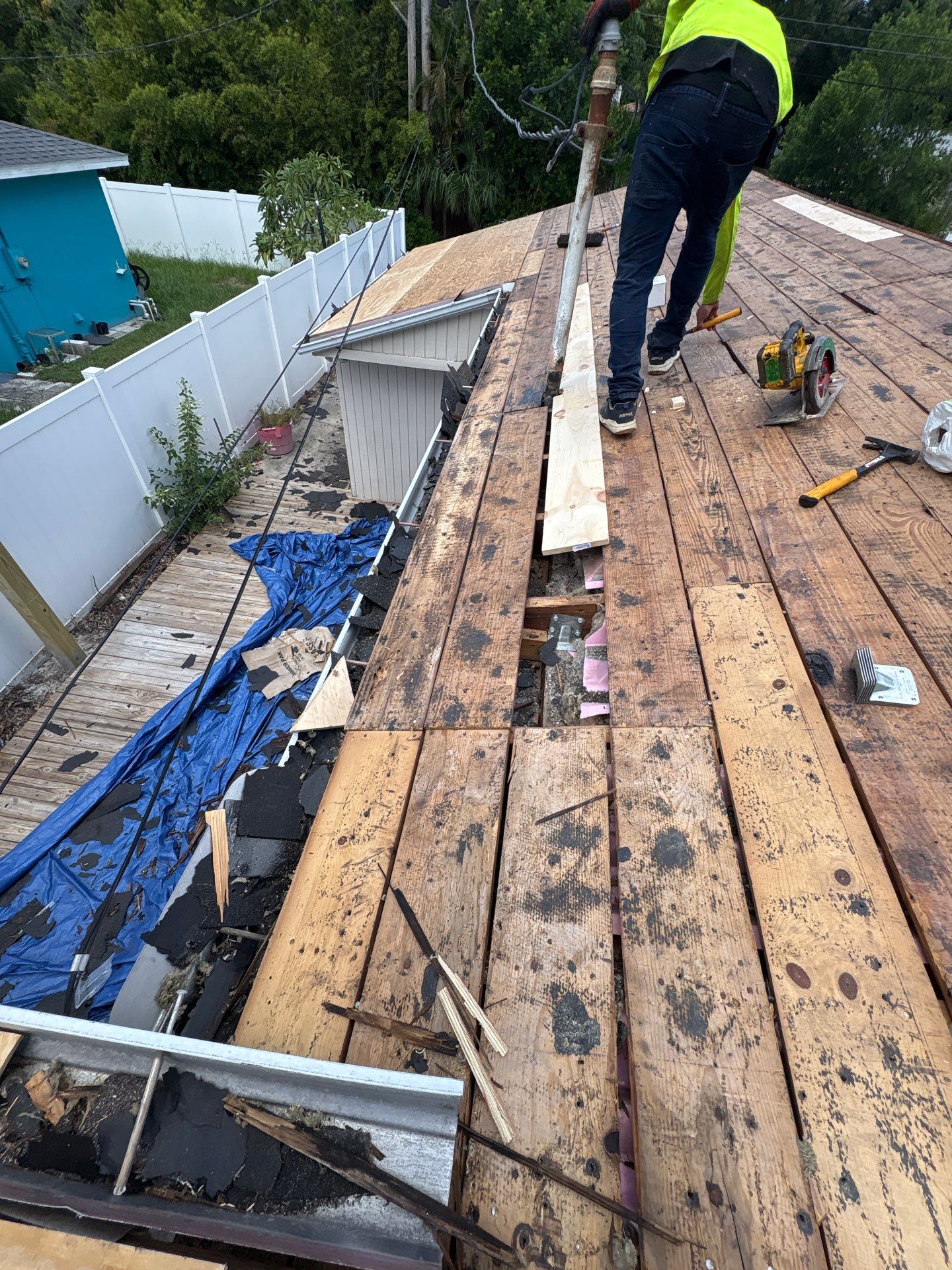 Project in St. Petersburg 33713 by Mitchell Roofing Company LLC 