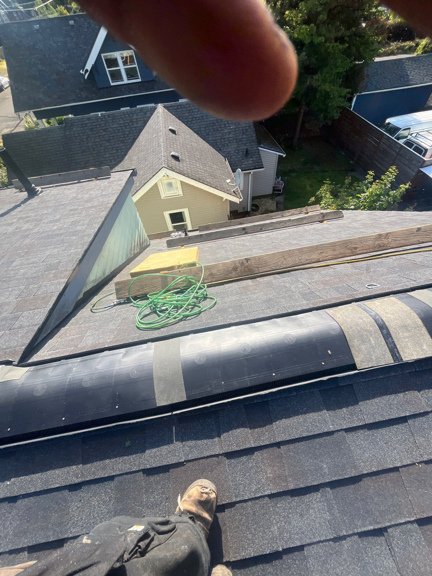 Project in Portland by Tom Leach Roofing