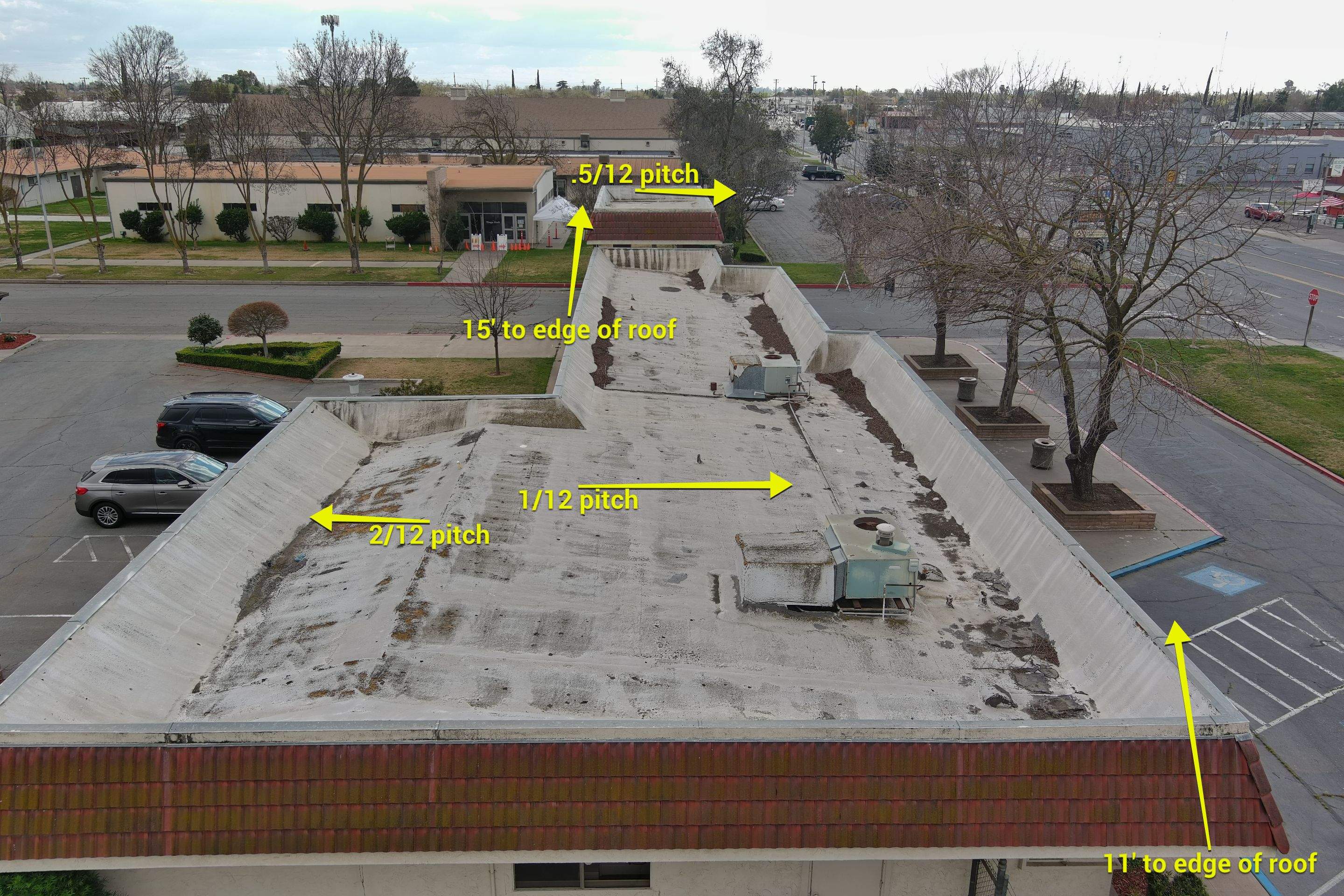 Commercial Roofing Installation using General Coatings acrylic coatings and spray foam by Straight Edge Roofing Inc