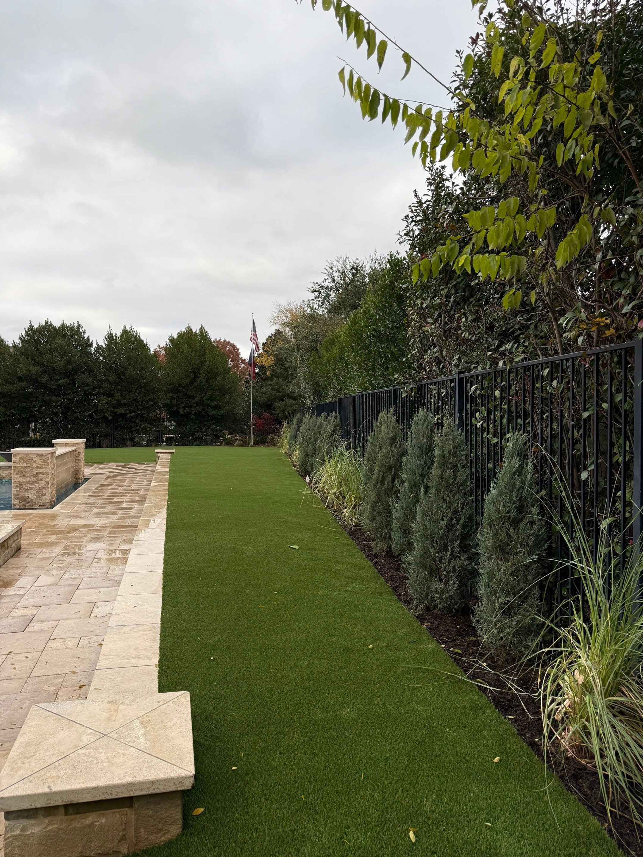 Project in Southlake by Turf Concepts