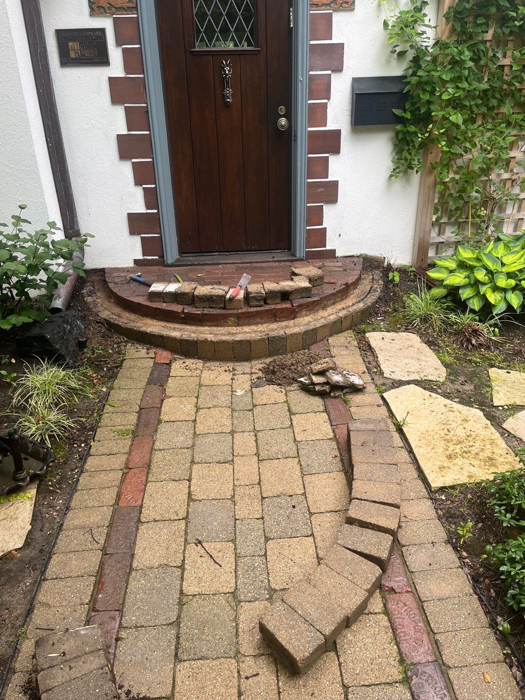 Glencoe, IL brick paver clean sand seal, repair, and reseal by Northern Power Washing LLC.