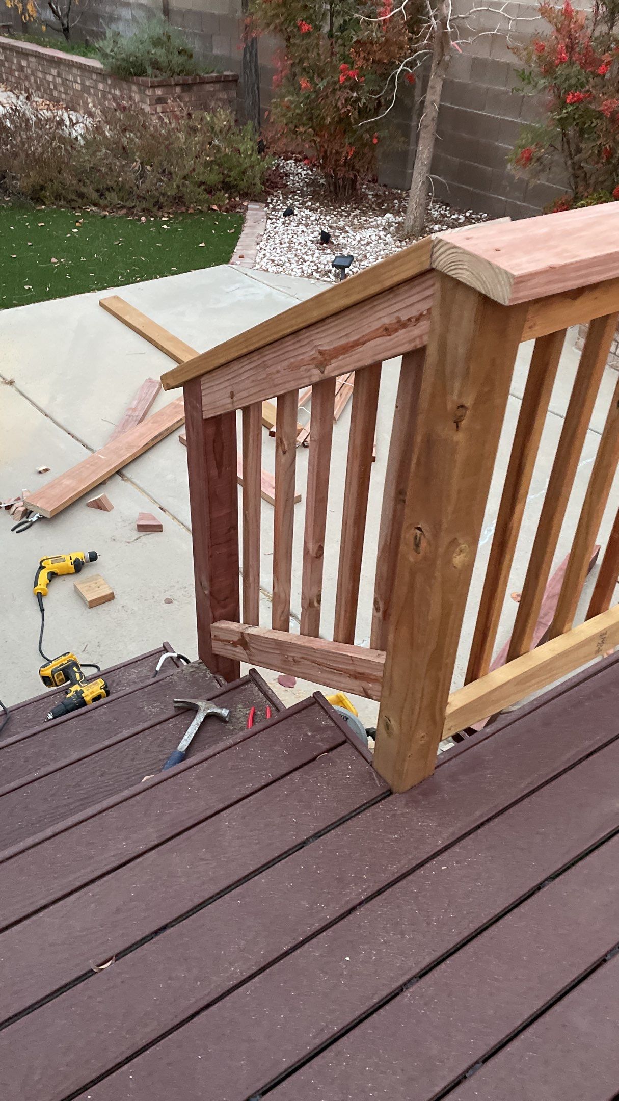 Deck Installation using Trex by Rio Grande Building & Storage