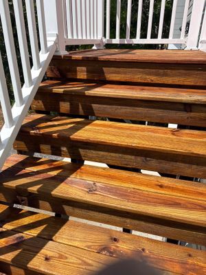 Deck using Wood Sealant