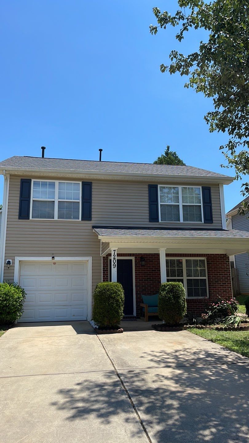 Roof replacement and interior repair by hail damage by Just Brilliant Restoration JBR