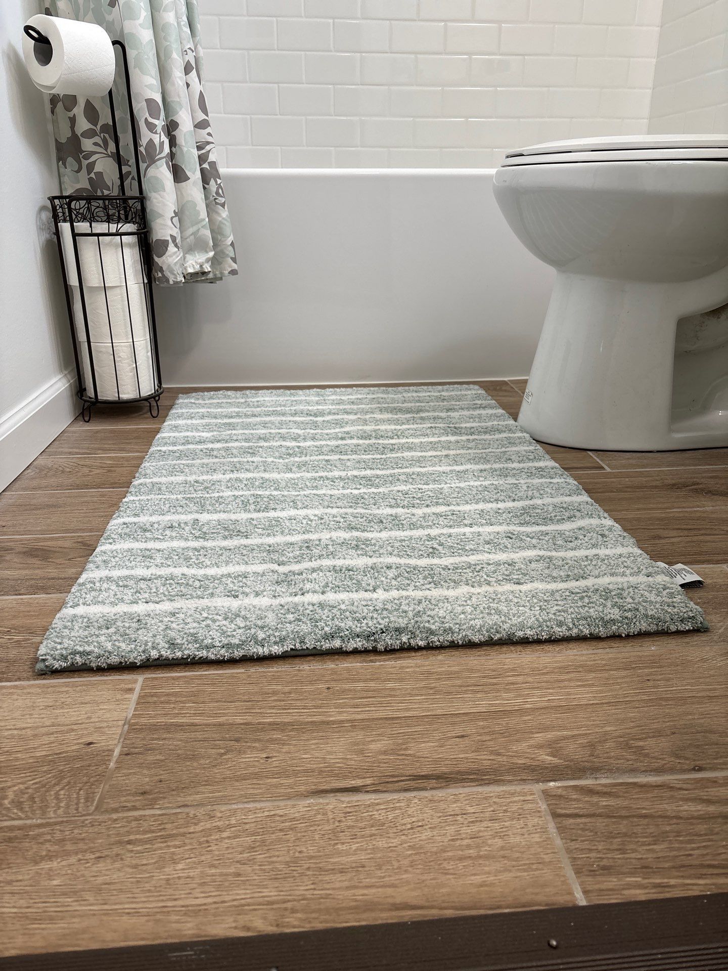 Bathroom Remodel using Sherwin Williams Premium ceiling paint by Laser Focused Solutions LLC