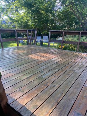 Small Deck Clean