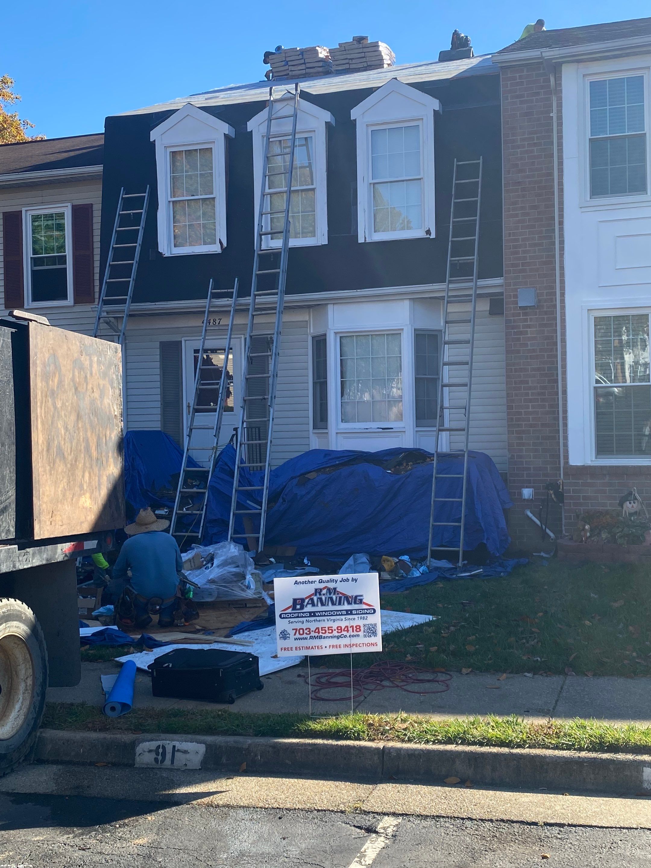 Woodbridge: Residential Roof Replacement with CertainTeed Landmark Pro in Max Def Moire Black by RM Banning, Inc.