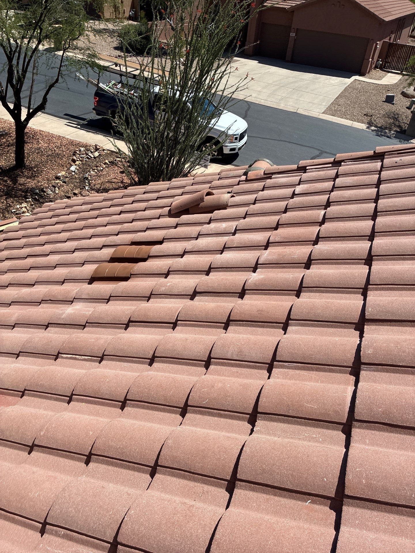 Tile Reset using Concrete Tiles in Gold Canyon by Weather-Tite Roofing