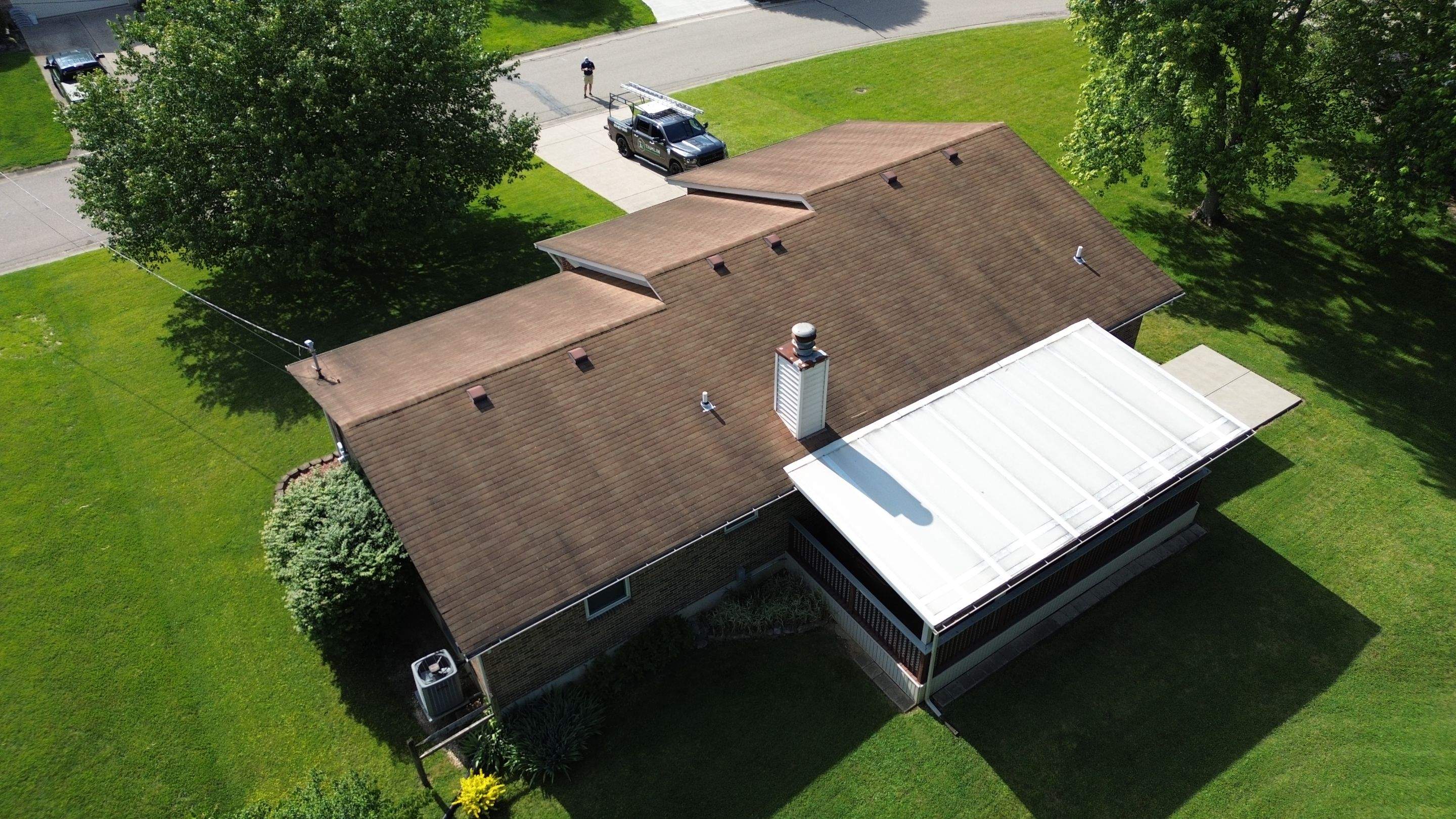 Atlas Weathered Shadow Roof Replacement by Tamlin Roofing